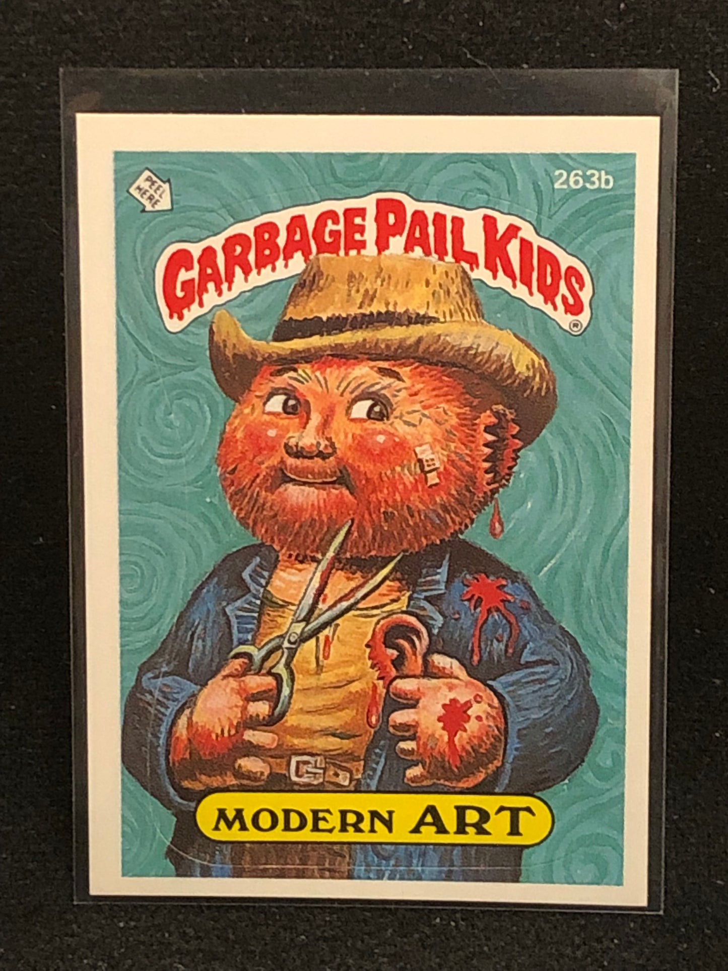 Garbage Pail Kids Original Series 7 (os7) 263b Modern Art