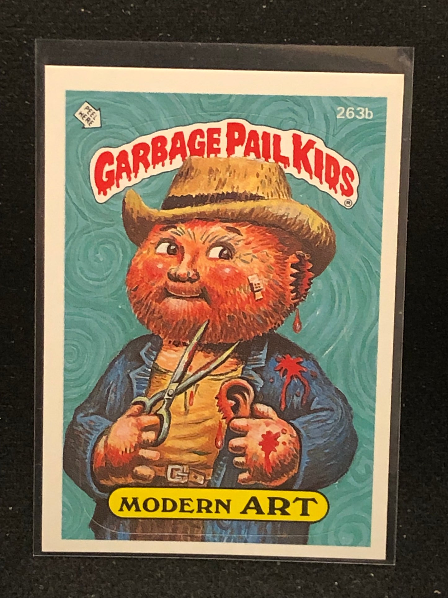 Garbage Pail Kids Original Series 7 (os7) 263b Modern Art