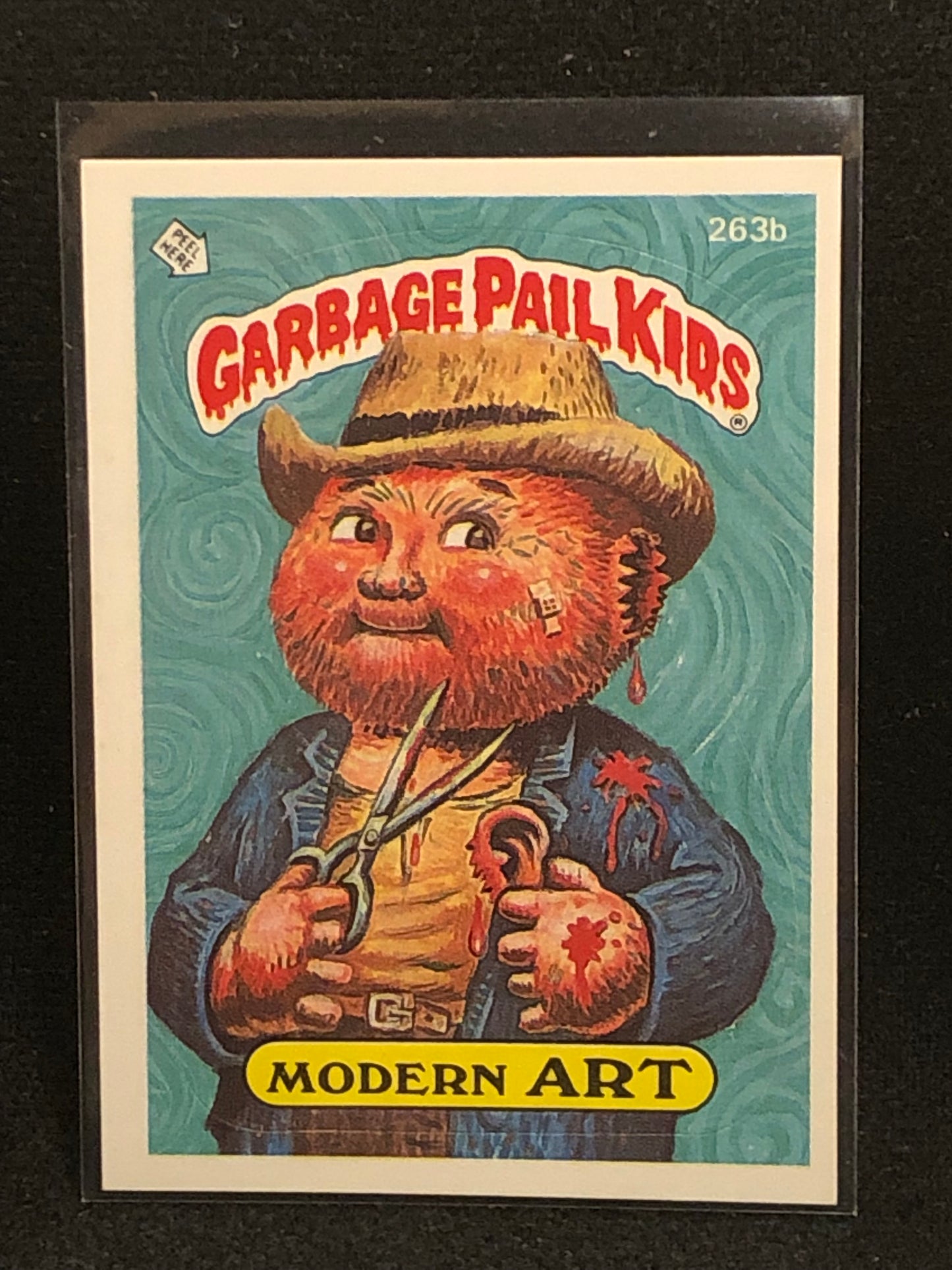 Garbage Pail Kids Original Series 7 (os7) 263b Modern Art