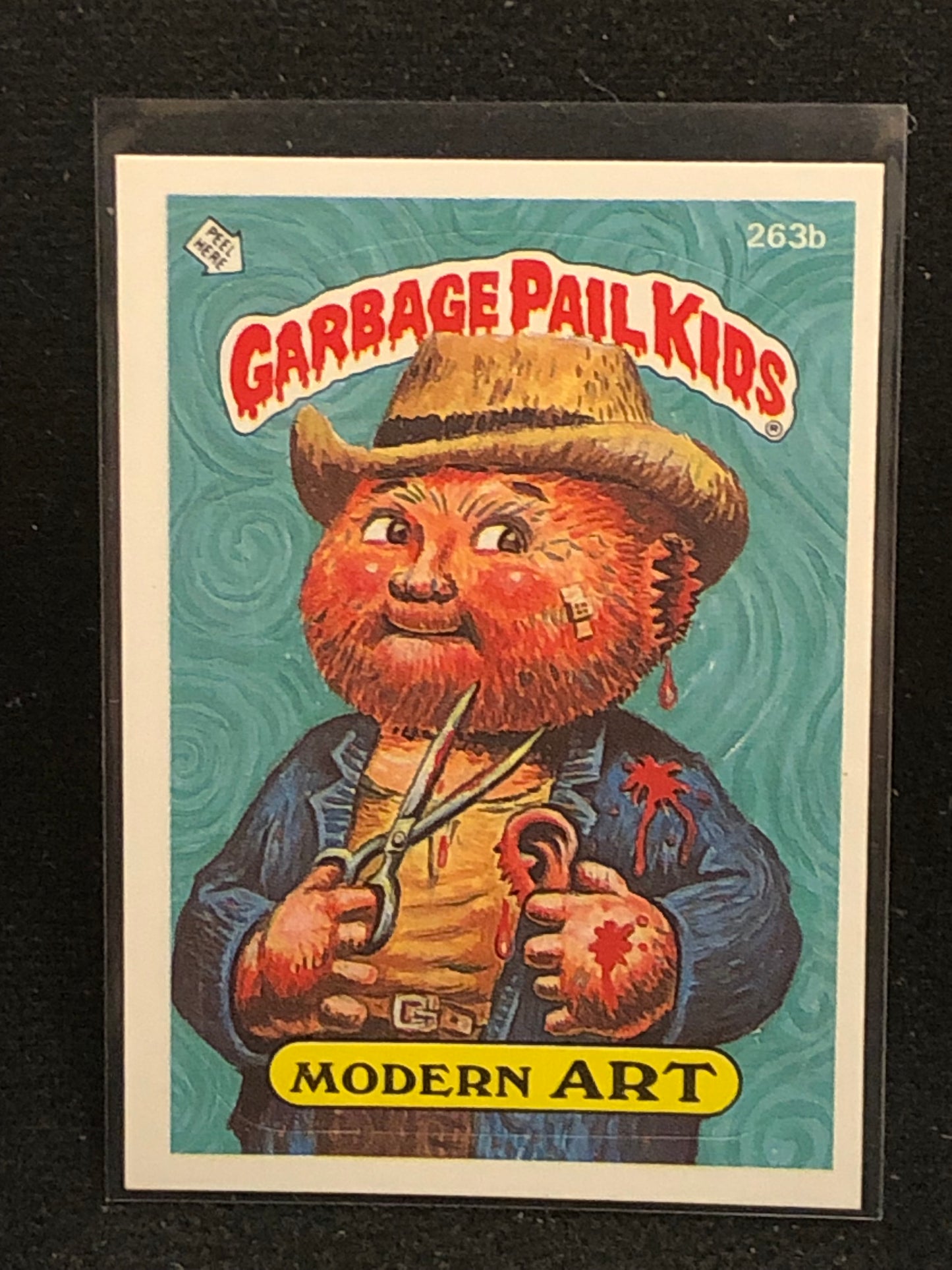 Garbage Pail Kids Original Series 7 (os7) 263b Modern Art