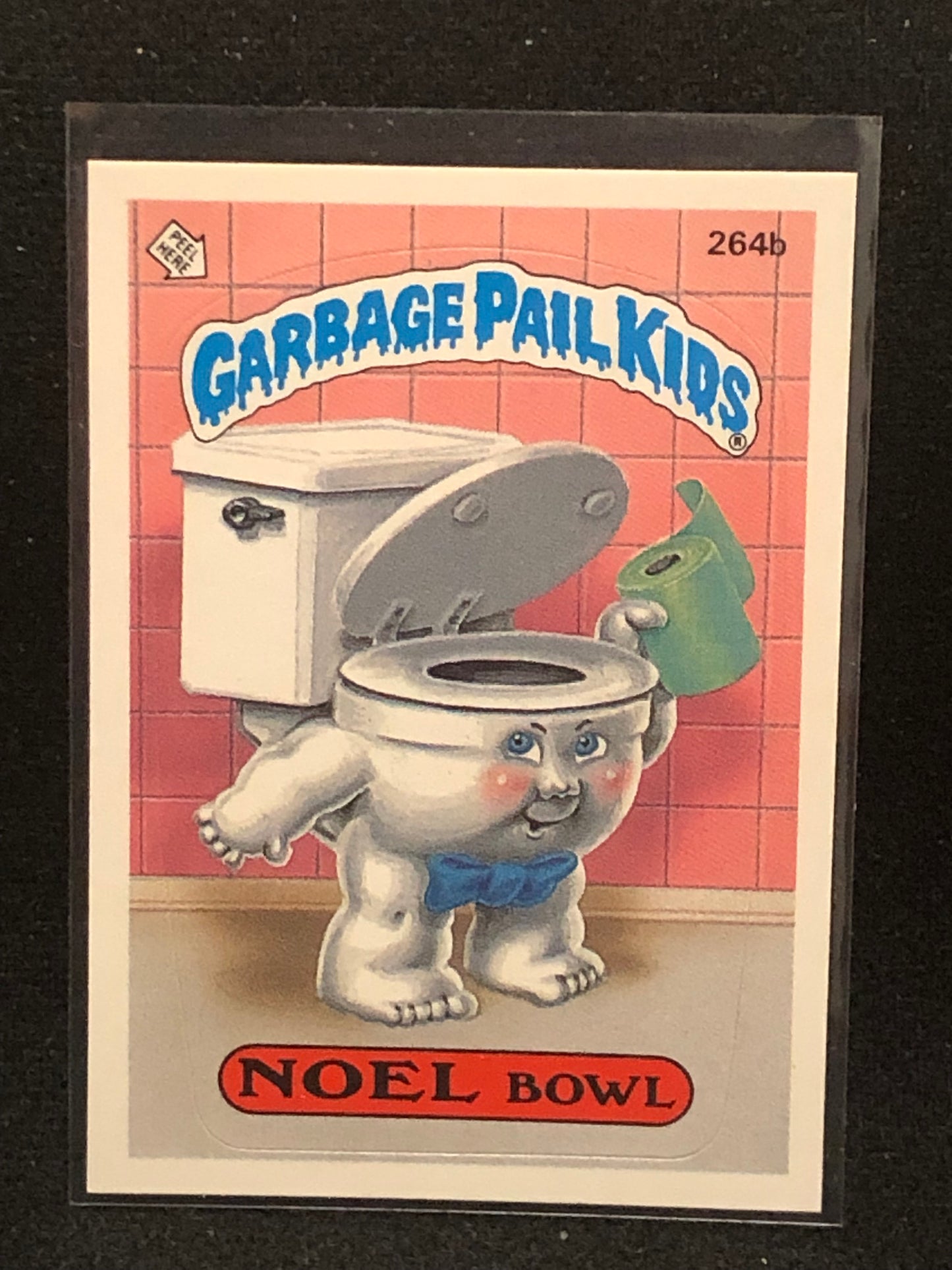 Garbage Pail Kids Original Series 7 (os7) 264b Noel Bowl