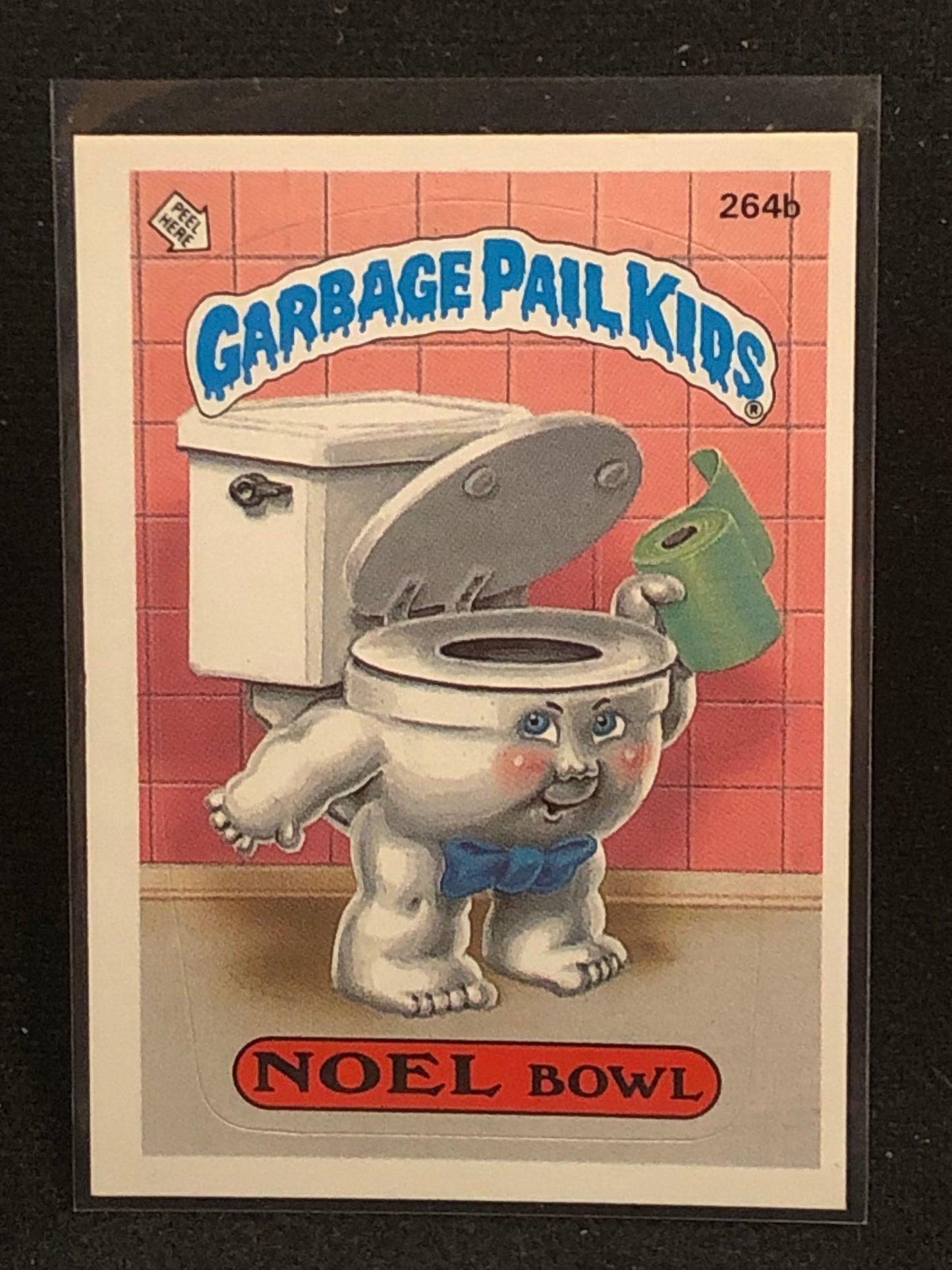 Garbage Pail Kids Original Series 7 (os7) 264b Noel Bowl