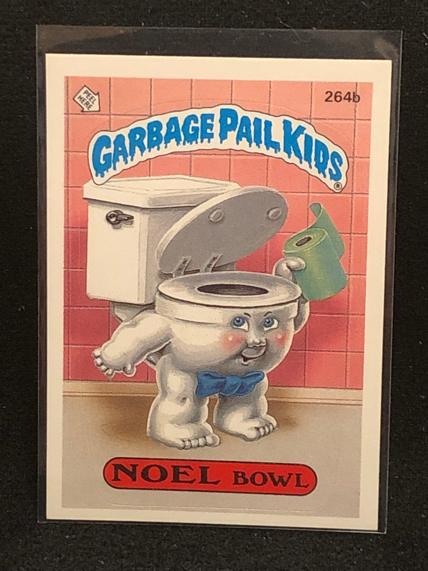 Garbage Pail Kids Original Series 7 (os7) 264b Noel Bowl