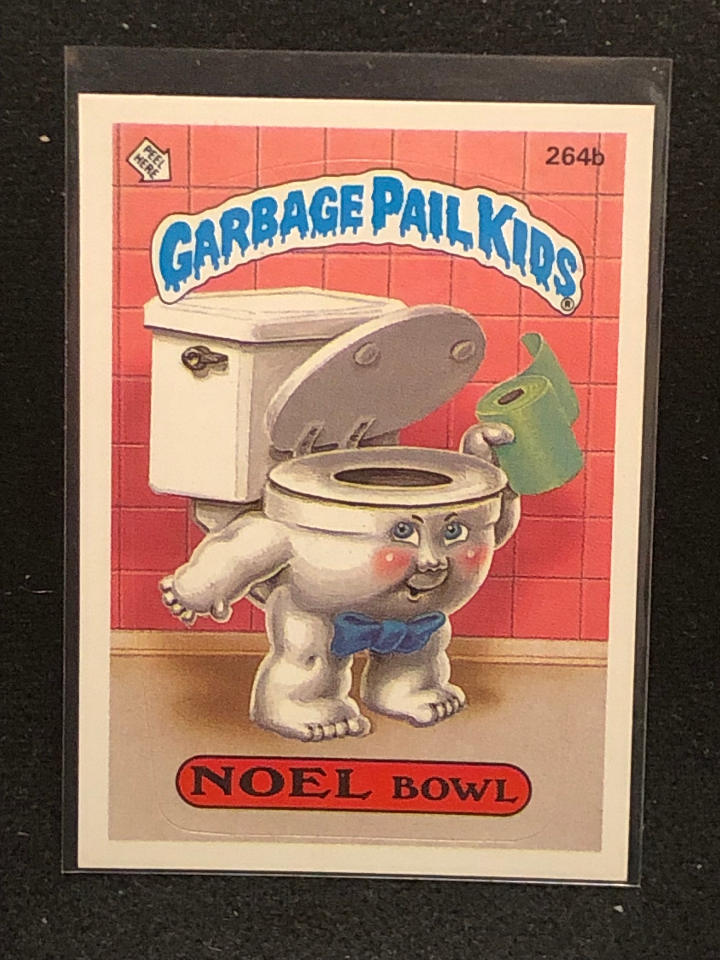 Garbage Pail Kids Original Series 7 (os7) 264b Noel Bowl