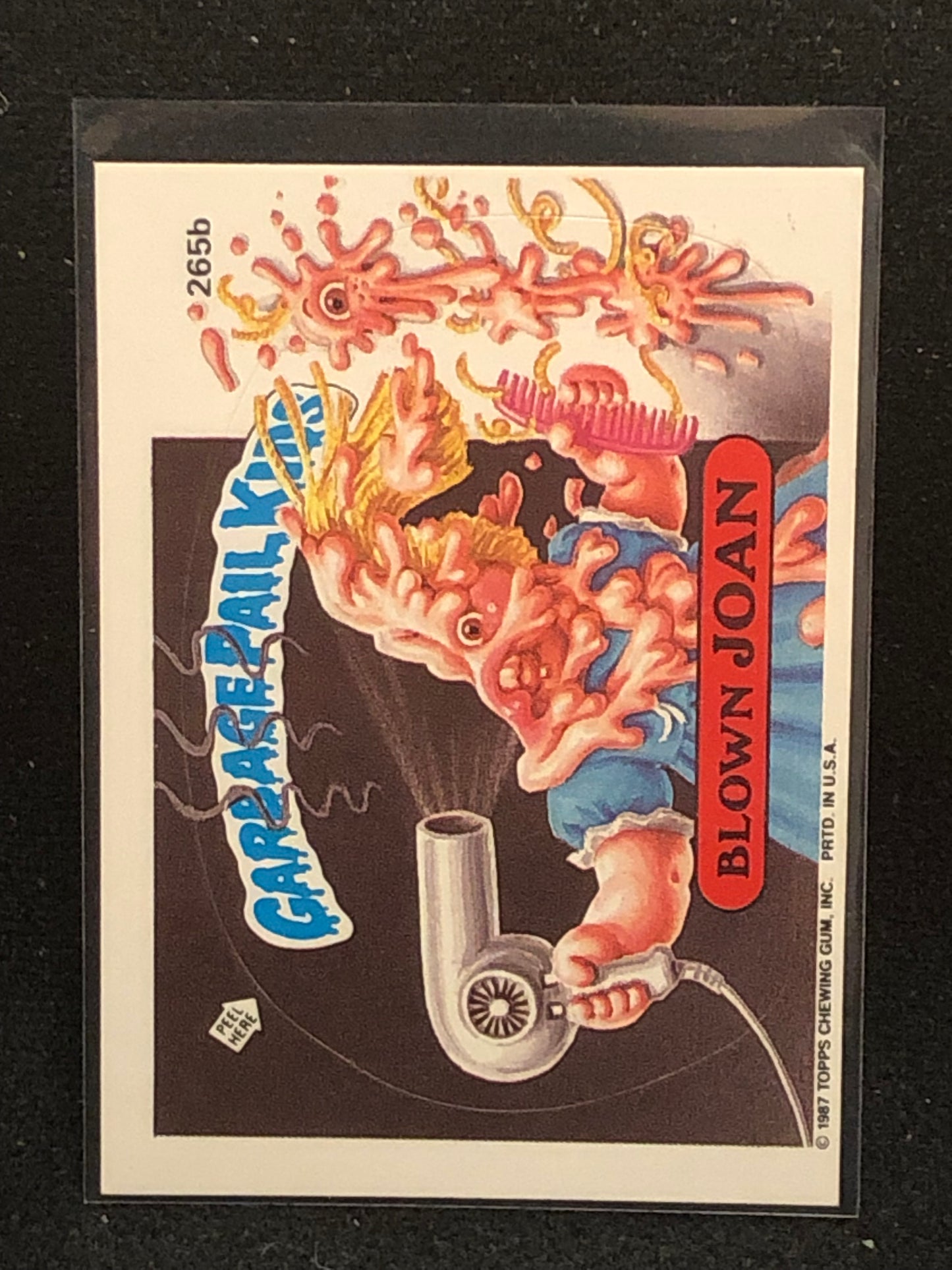 Garbage Pail Kids Original Series 7 (os7) 265b Blown Joan