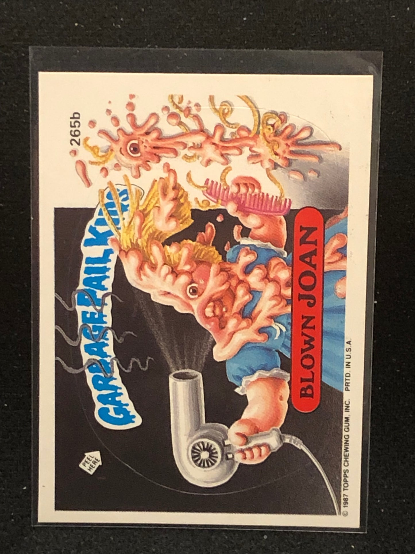 Garbage Pail Kids Original Series 7 (os7) 265b Blown Joan