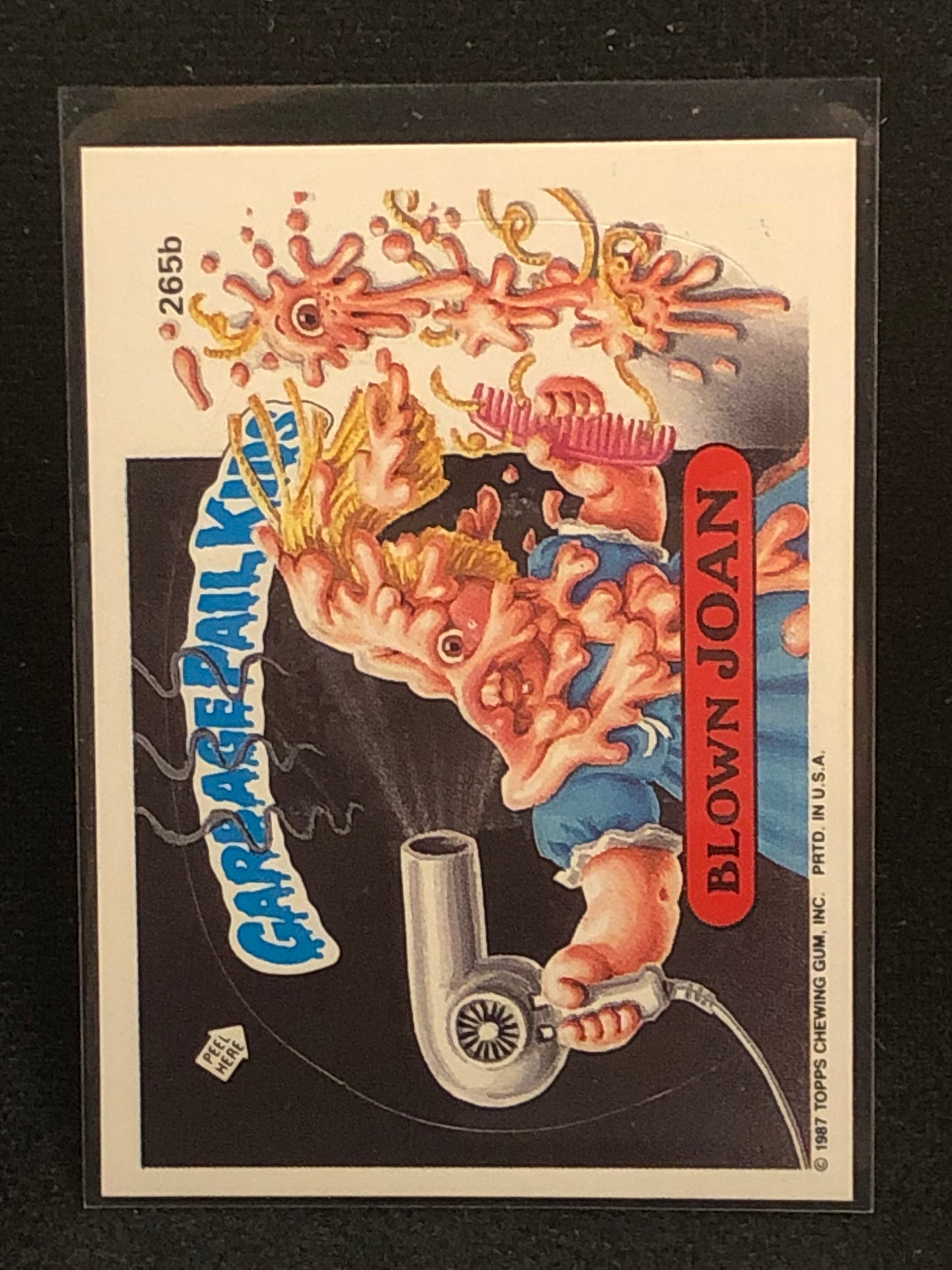 Garbage Pail Kids Original Series 7 (os7) 265b Blown Joan