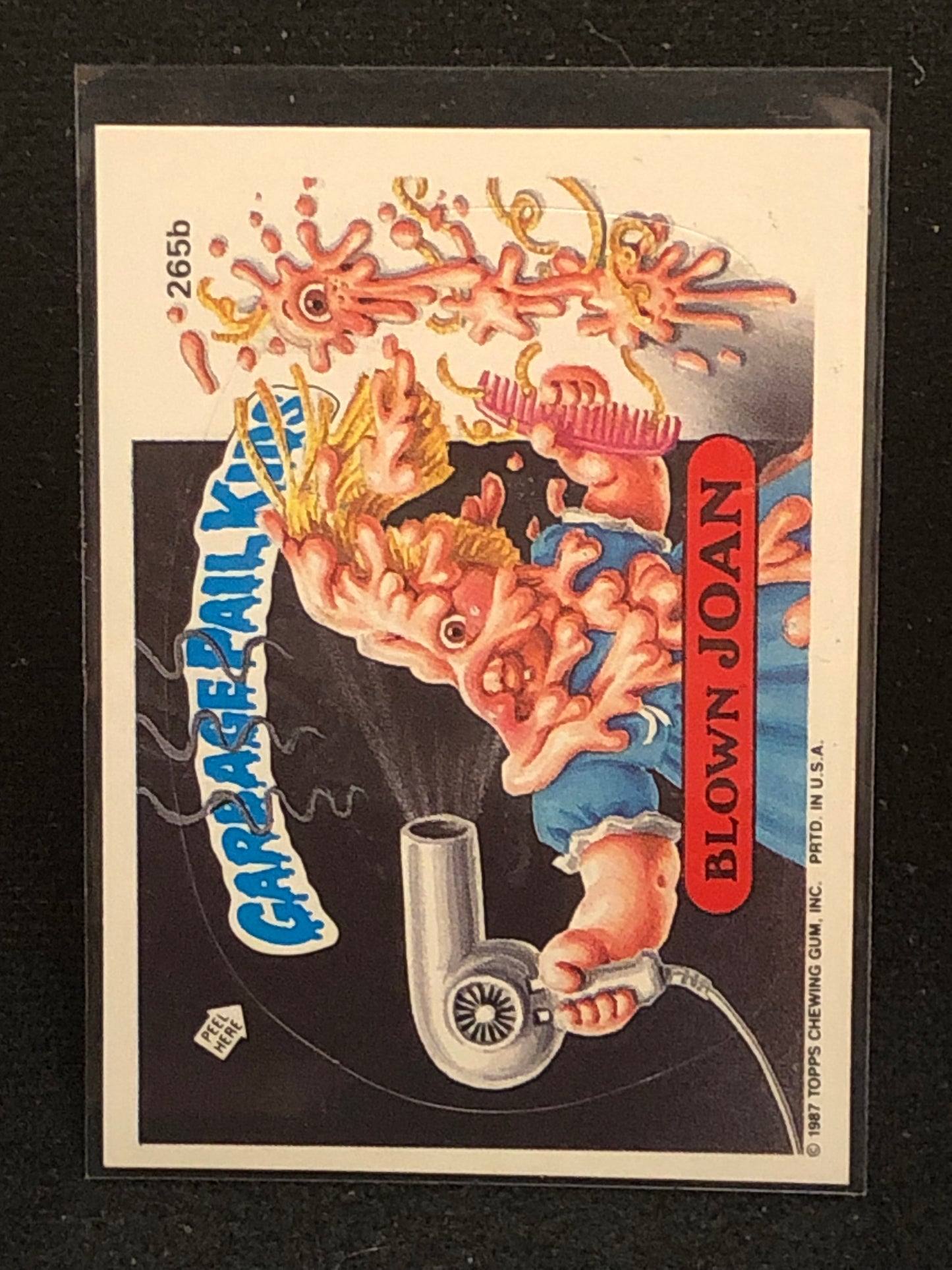 Garbage Pail Kids Original Series 7 (os7) 265b Blown Joan