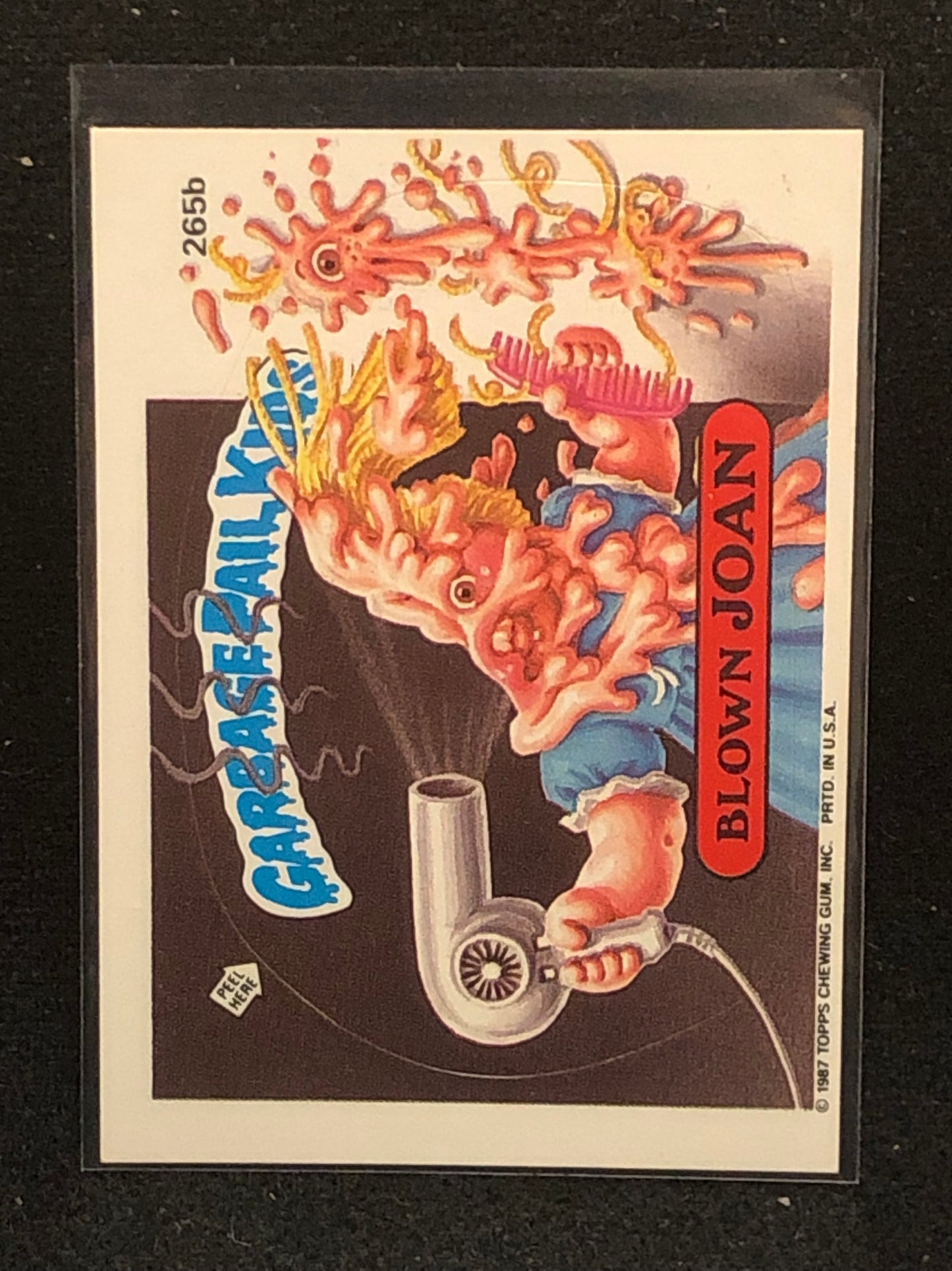 Garbage Pail Kids Original Series 7 (os7) 265b Blown Joan