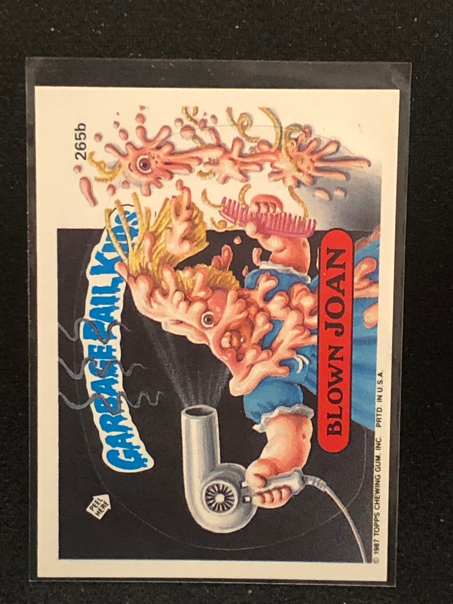 Garbage Pail Kids Original Series 7 (os7) 265b Blown Joan