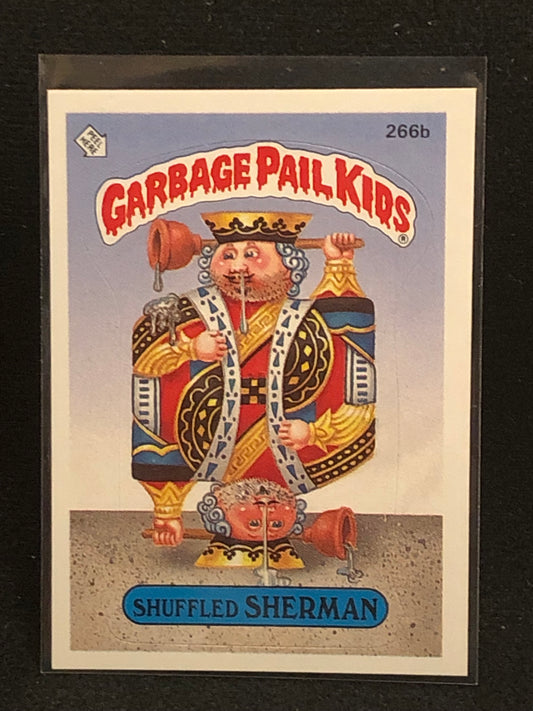 Garbage Pail Kids Original Series 7 (os7) 266b Shuffled Sherman