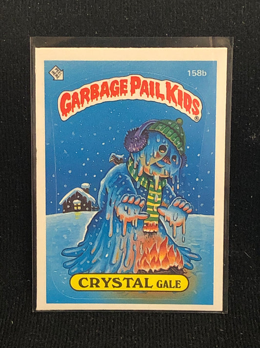 Garbage Pail Kids Original Series 4 (os4) 158b Crystal Gale