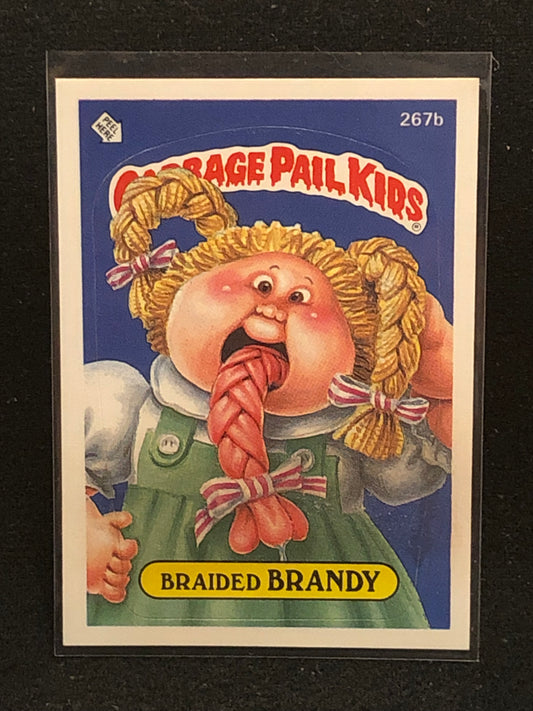 Garbage Pail Kids Original Series 7 (os7) 267b Braided Brandy