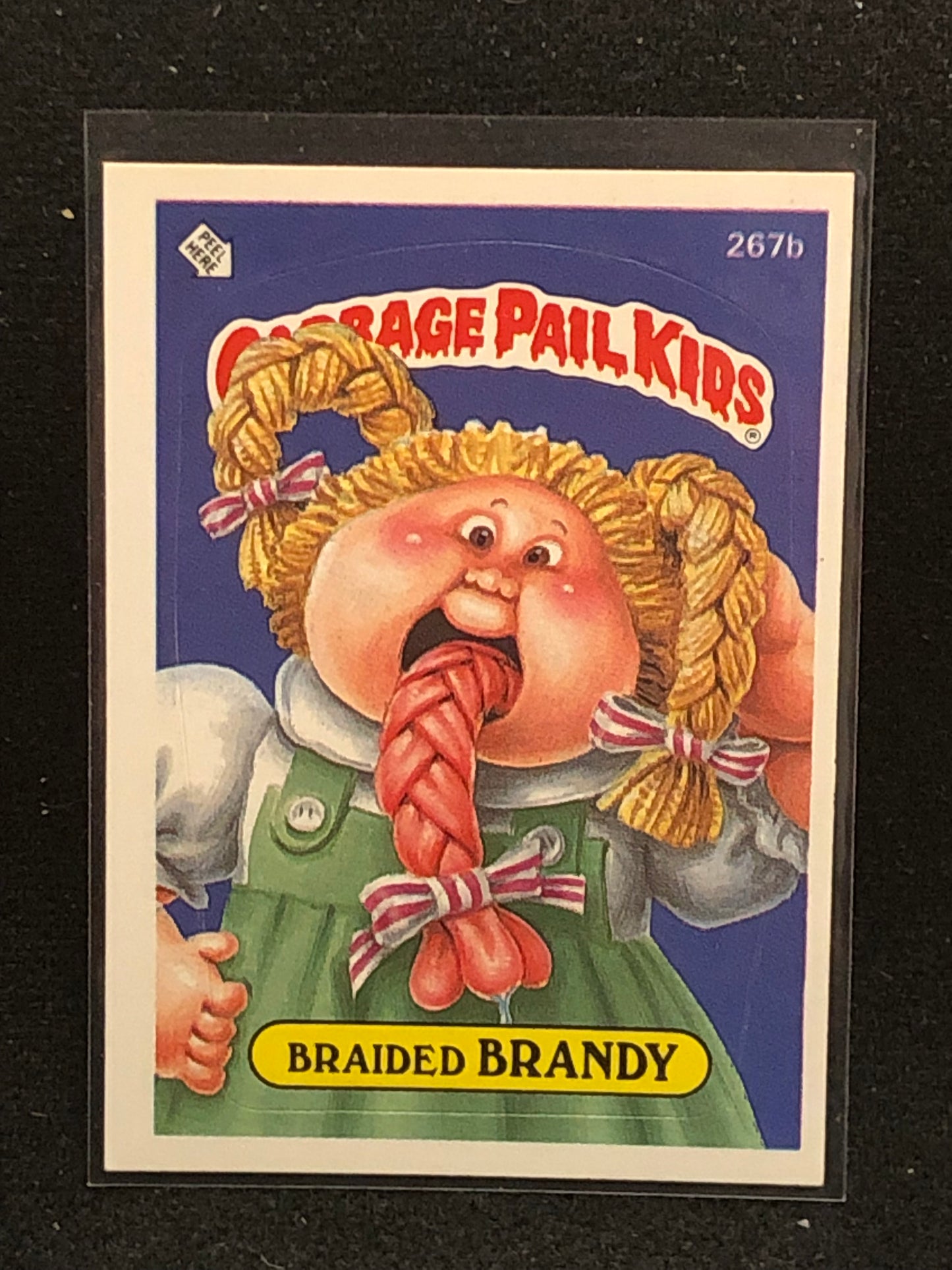 Garbage Pail Kids Original Series 7 (os7) 267b Braided Brandy