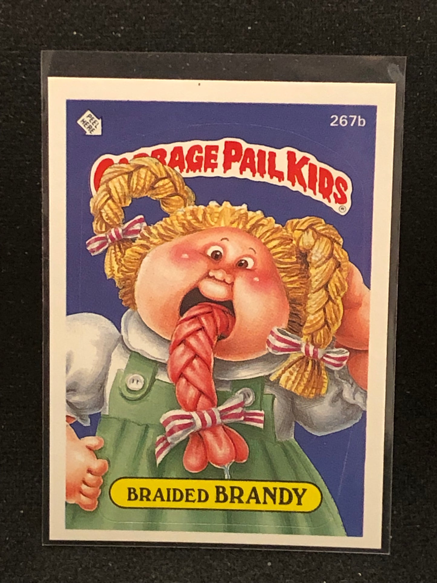 Garbage Pail Kids Original Series 7 (os7) 267b Braided Brandy