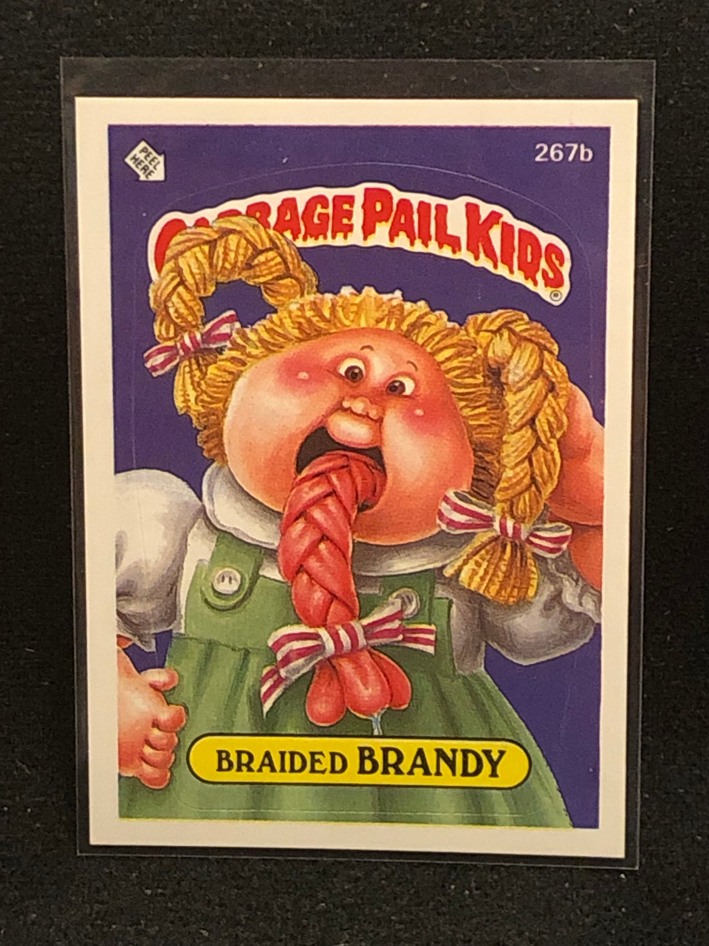 Garbage Pail Kids Original Series 7 (os7) 267b Braided Brandy