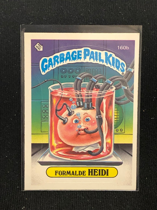 Garbage Pail Kids Original Series 4 (os4) 160b Formalde Heidi