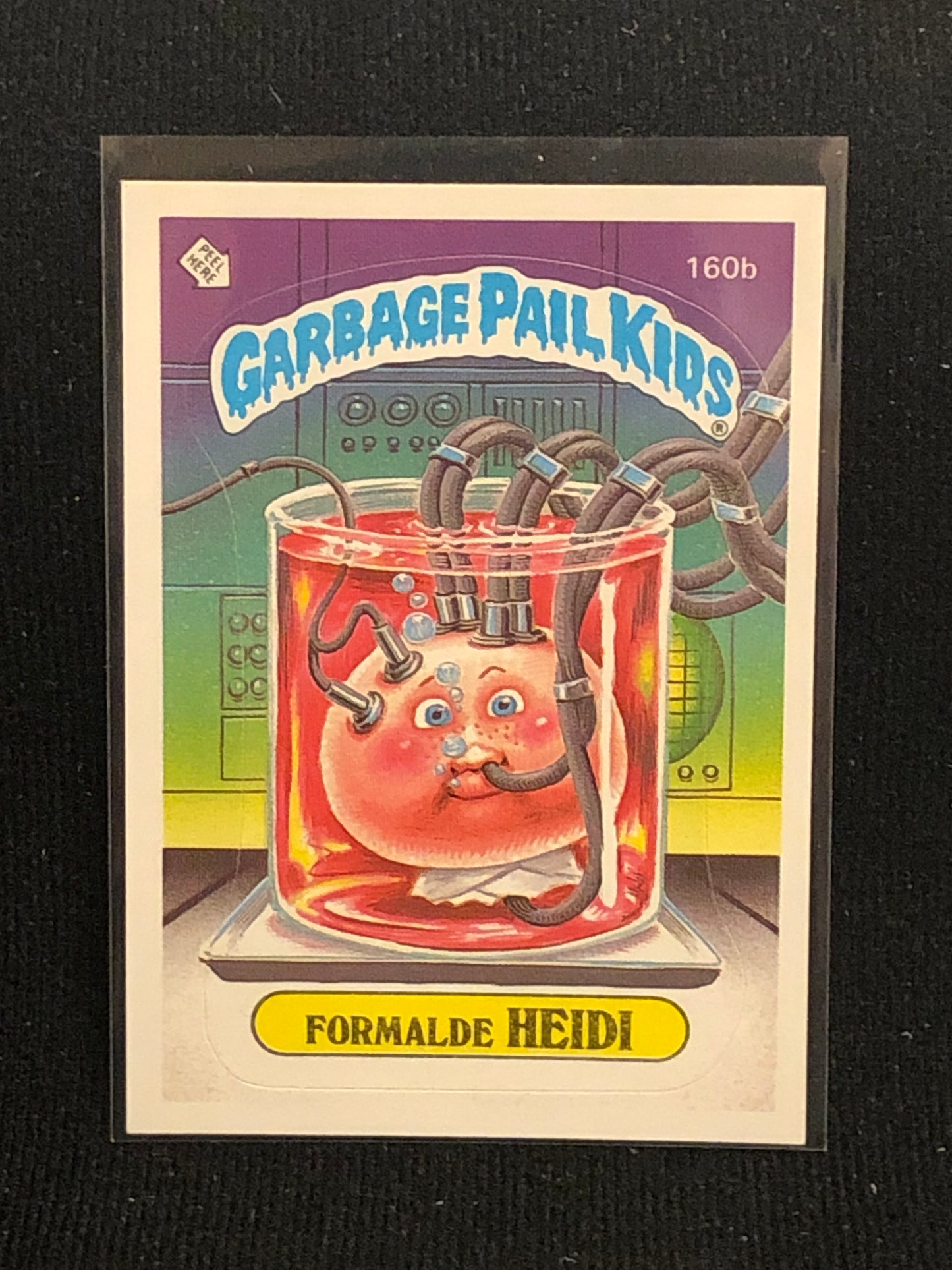 Garbage Pail Kids Original Series 4 (os4) 160b Formalde Heidi