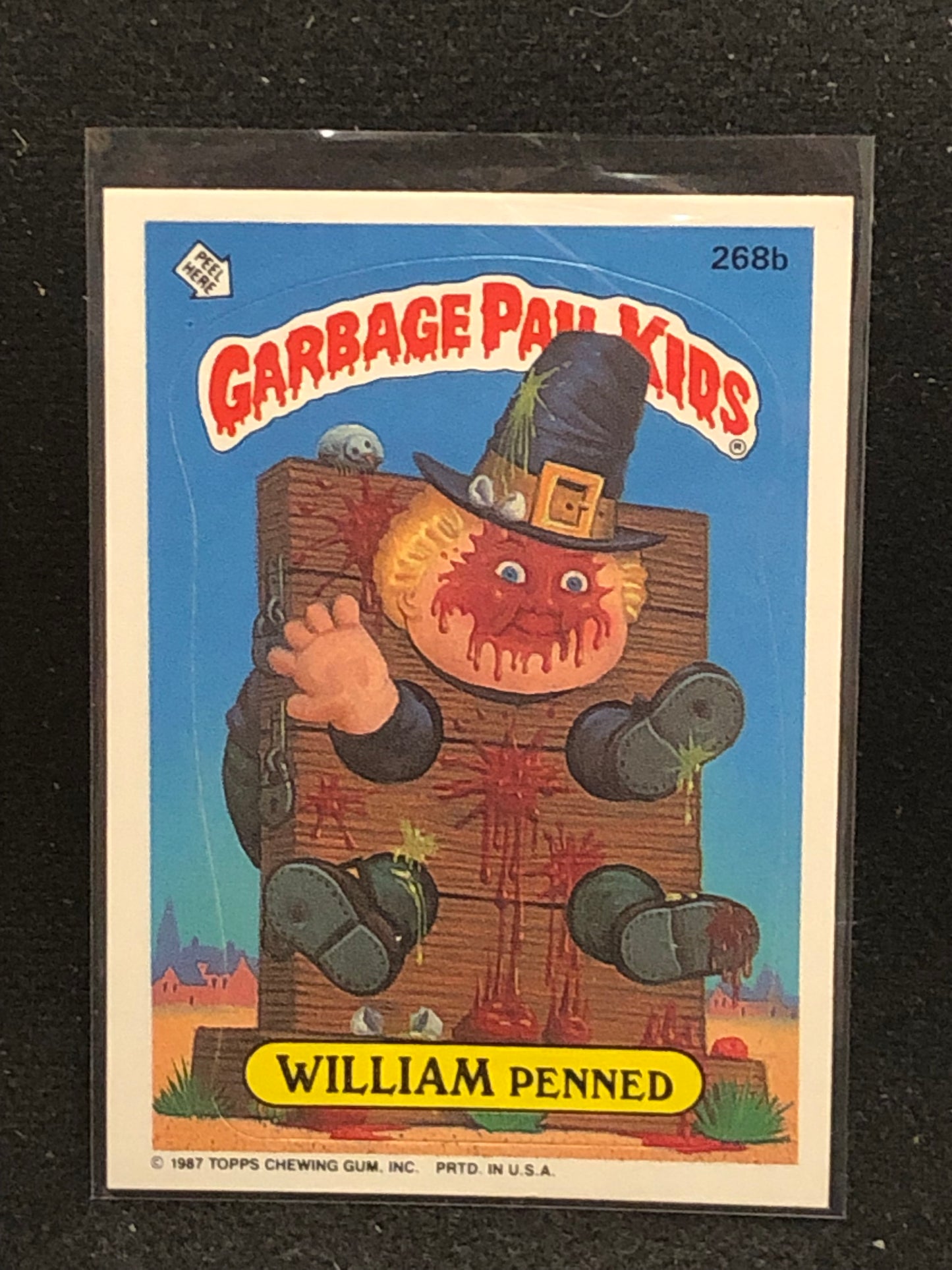 Garbage Pail Kids Original Series 7 (os7) 268b William Penned