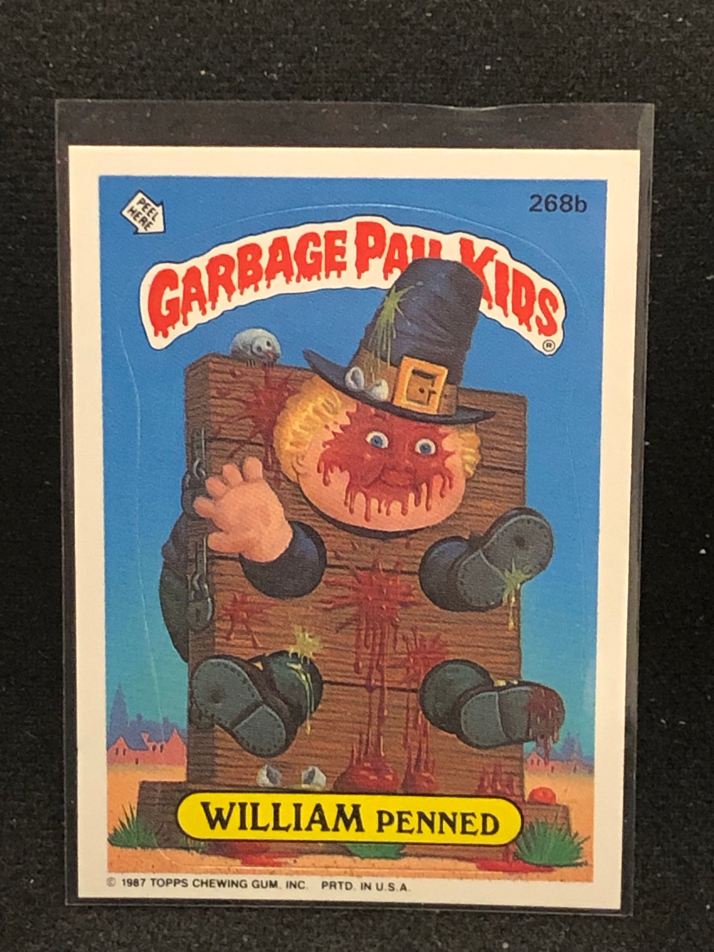 Garbage Pail Kids Original Series 7 (os7) 268b William Penned