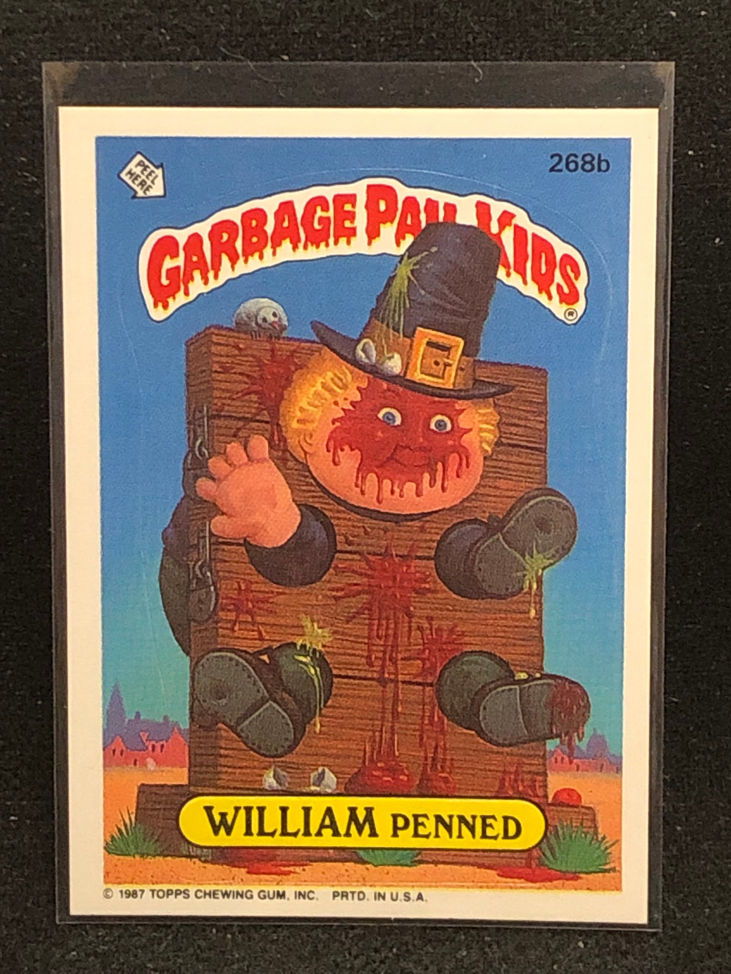 Garbage Pail Kids Original Series 7 (os7) 268b William Penned