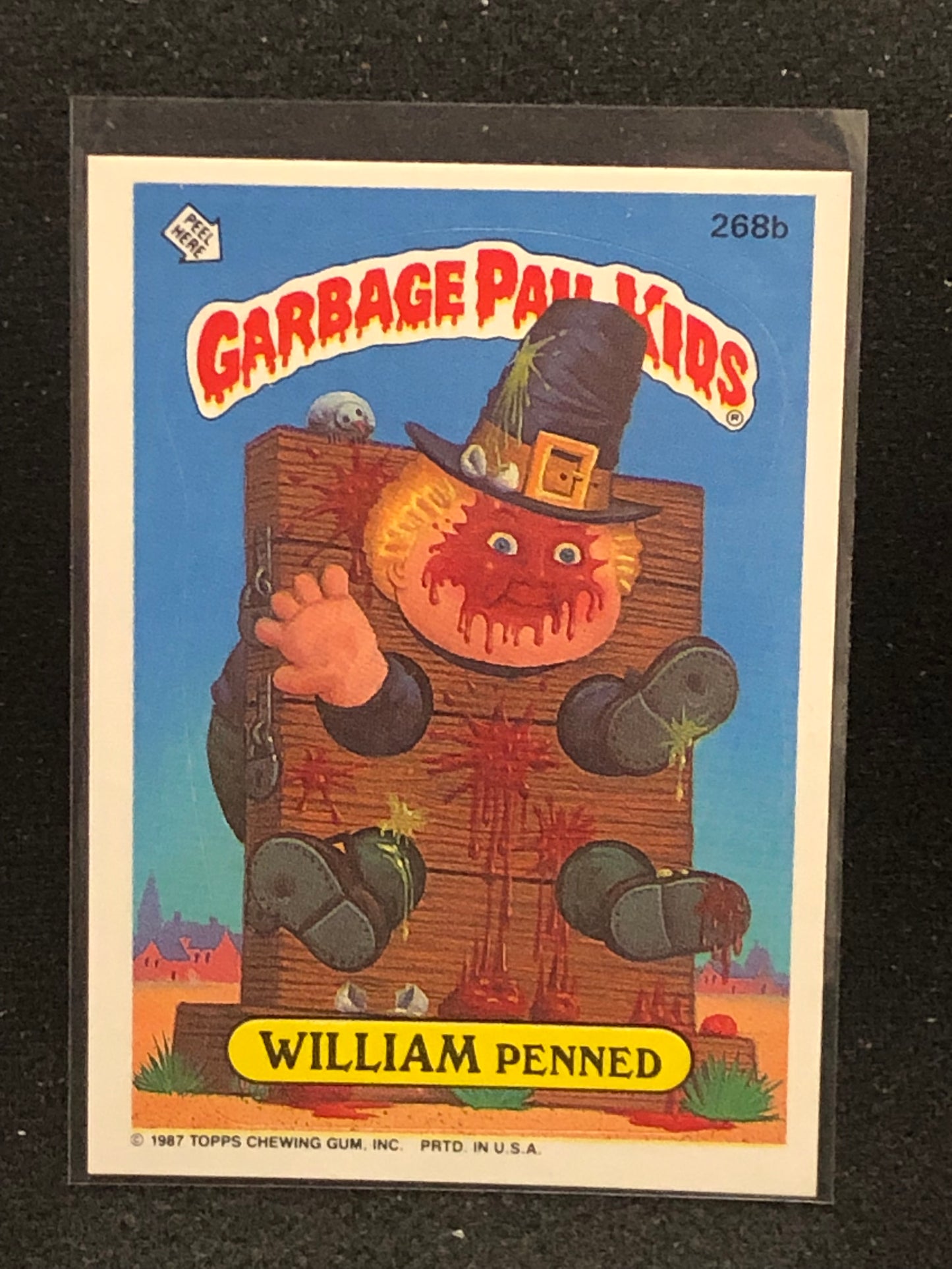 Garbage Pail Kids Original Series 7 (os7) 268b William Penned