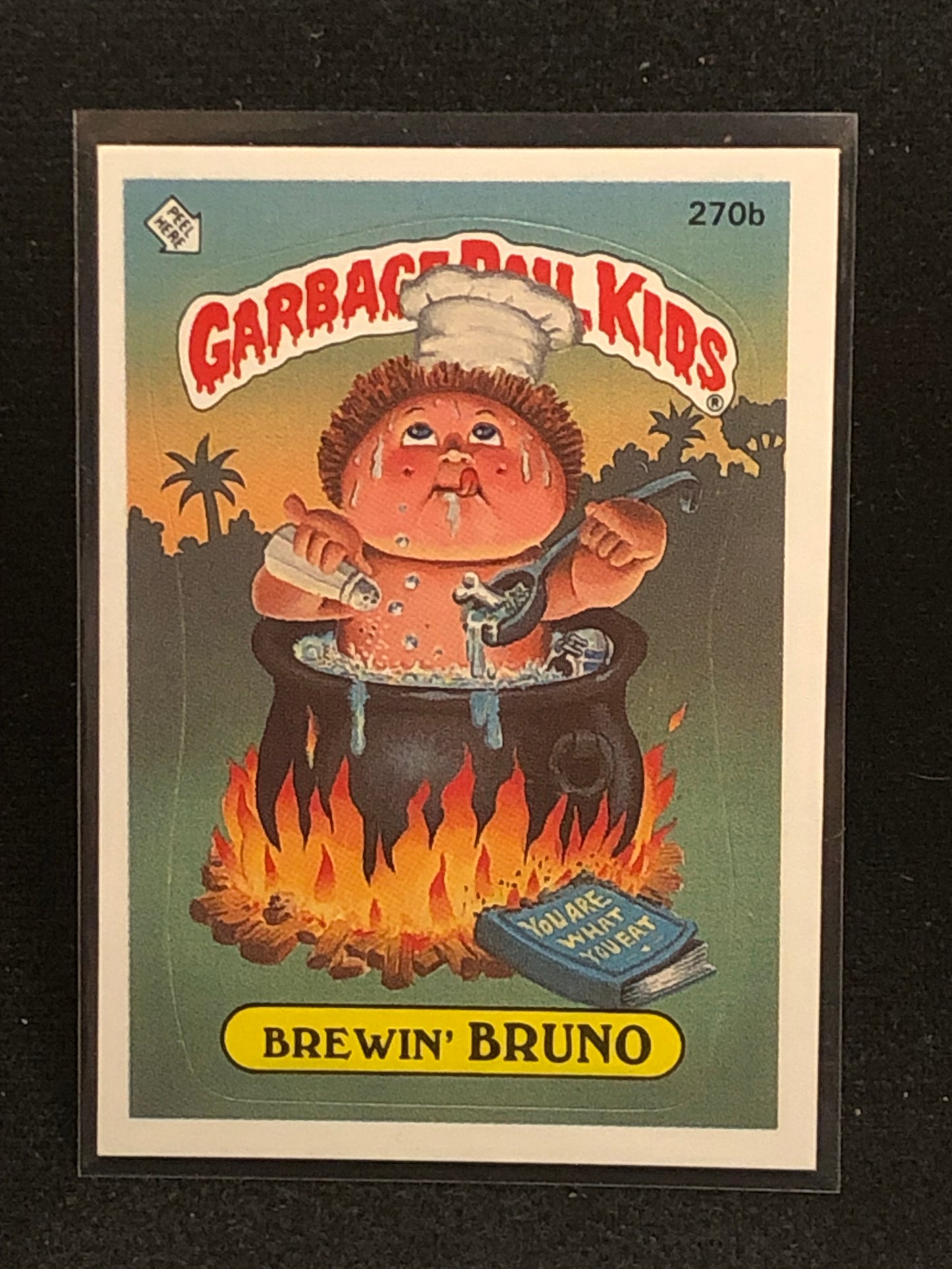 Garbage Pail Kids Original Series 7 (os7) 270b Brewin Bruno