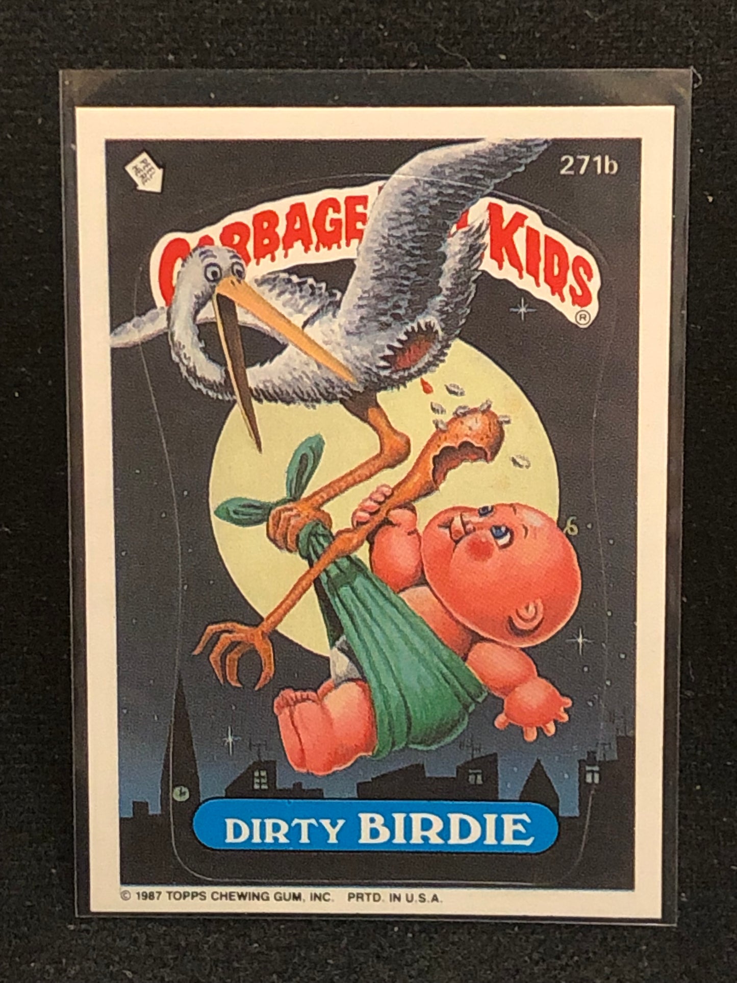 Garbage Pail Kids Original Series 7 (os7) 271b Dirty Birdie