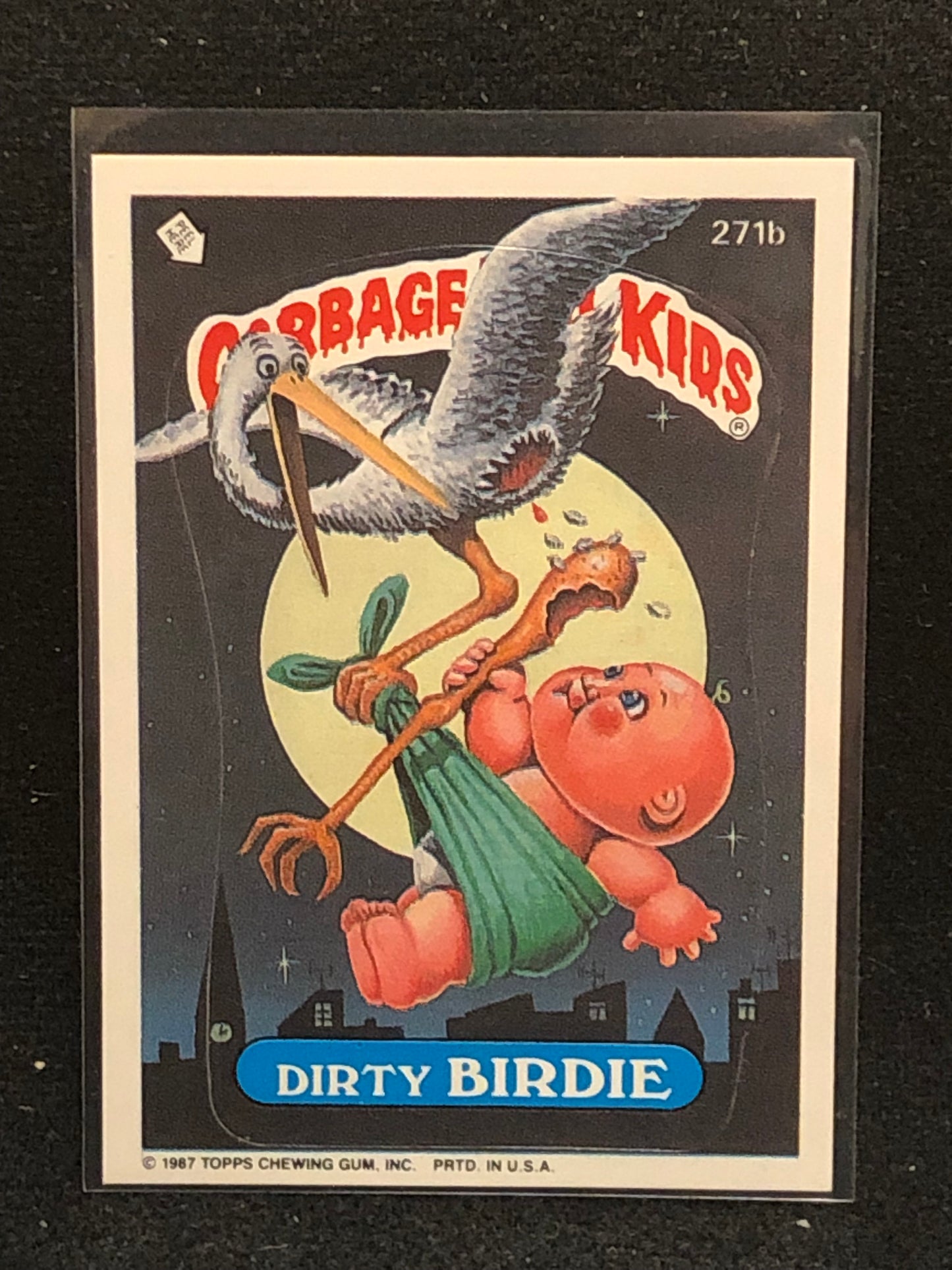 Garbage Pail Kids Original Series 7 (os7) 271b Dirty Birdie