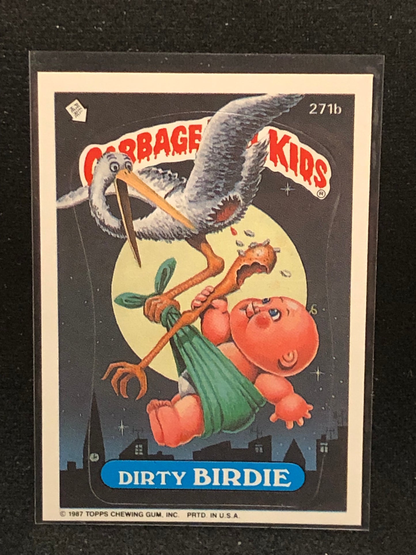 Garbage Pail Kids Original Series 7 (os7) 271b Dirty Birdie