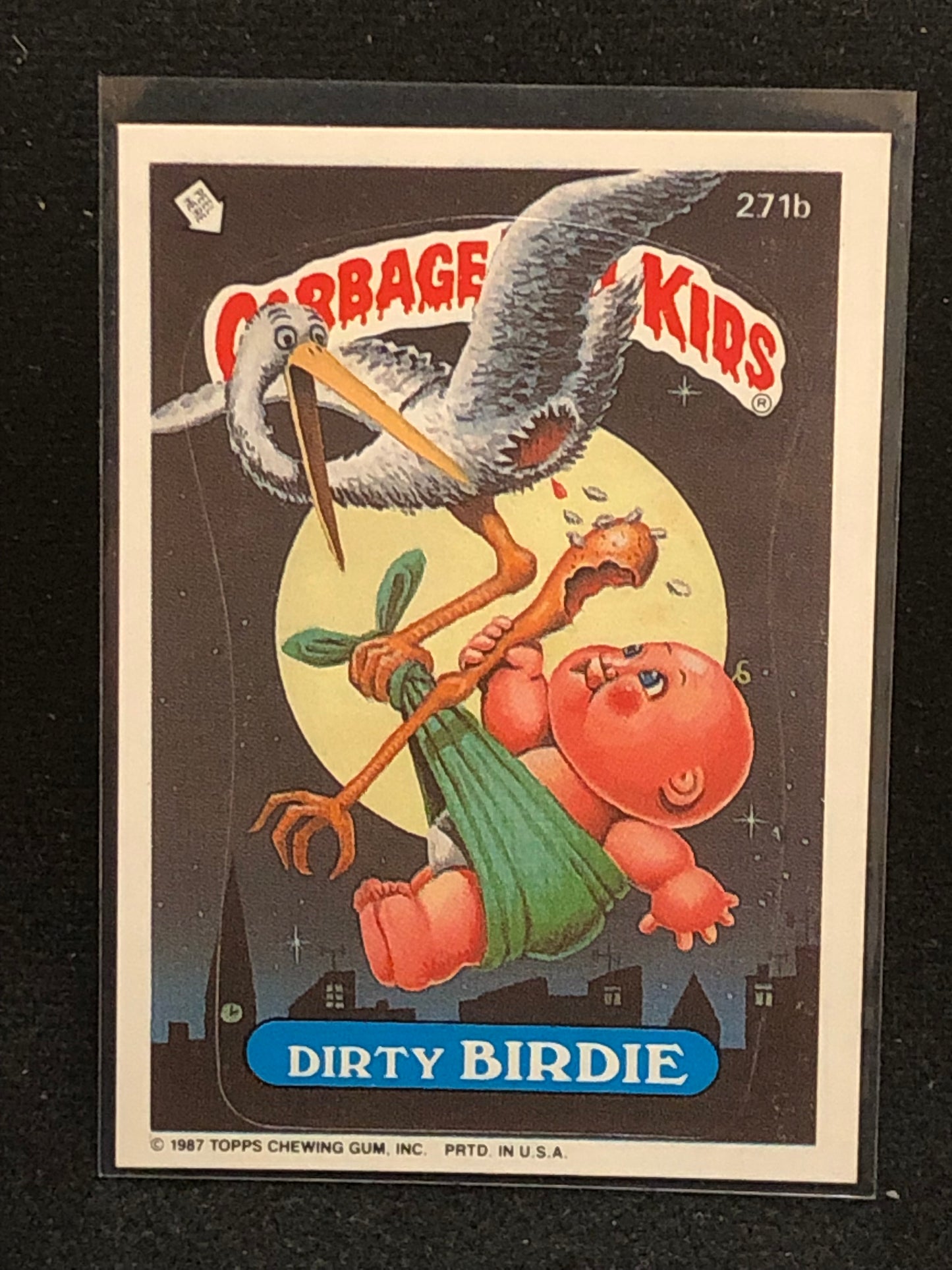 Garbage Pail Kids Original Series 7 (os7) 271b Dirty Birdie