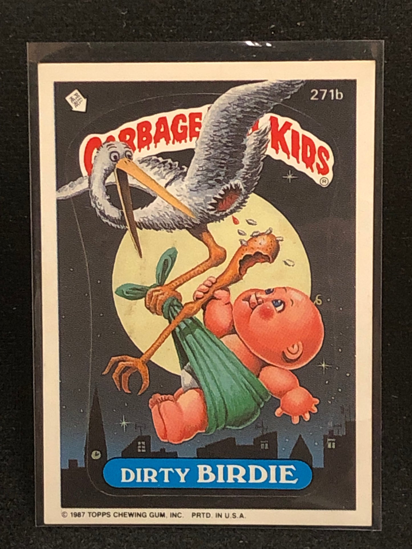 Garbage Pail Kids Original Series 7 (os7) 271b Dirty Birdie