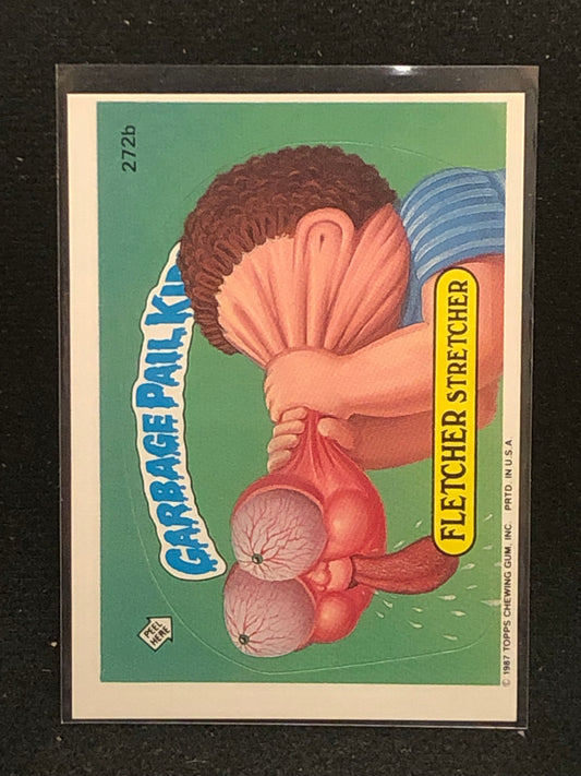 Garbage Pail Kids Original Series 7 (os7) 272b Fletcher Stretcher