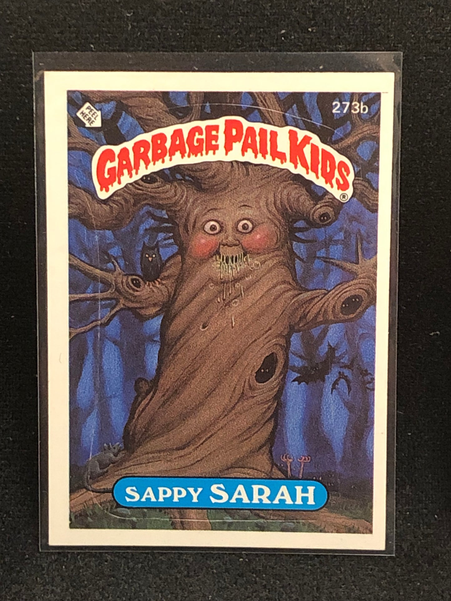 Garbage Pail Kids Original Series 7 (os7) 273b Sappy Sarah