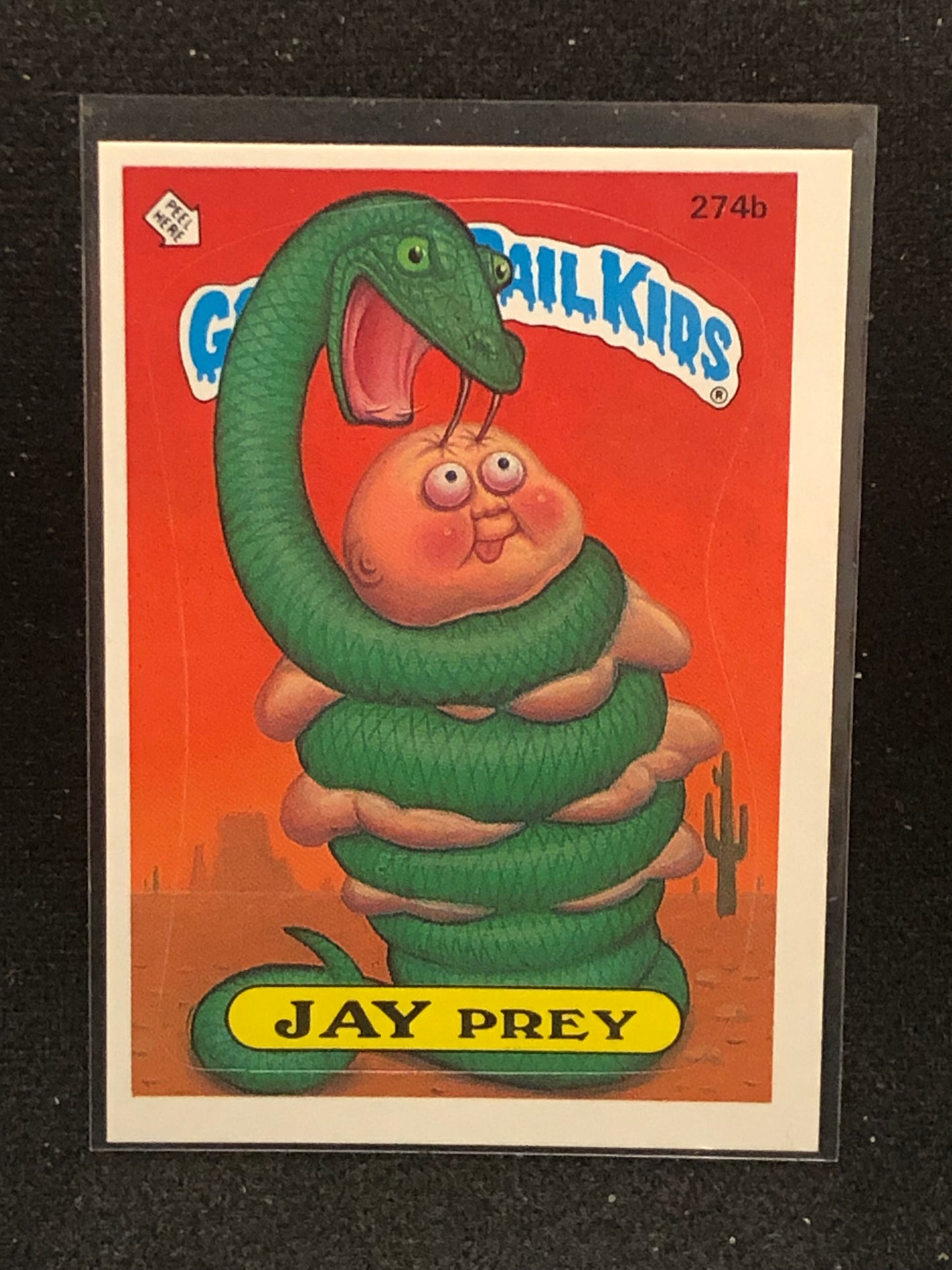 Garbage Pail Kids Original Series 7 (os7) 274b Jay Prey