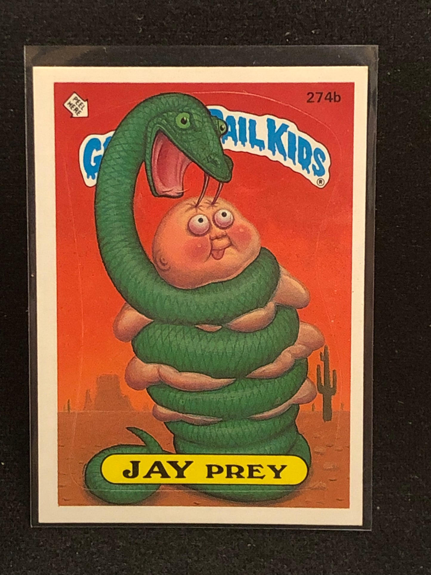 Garbage Pail Kids Original Series 7 (os7) 274b Jay Prey