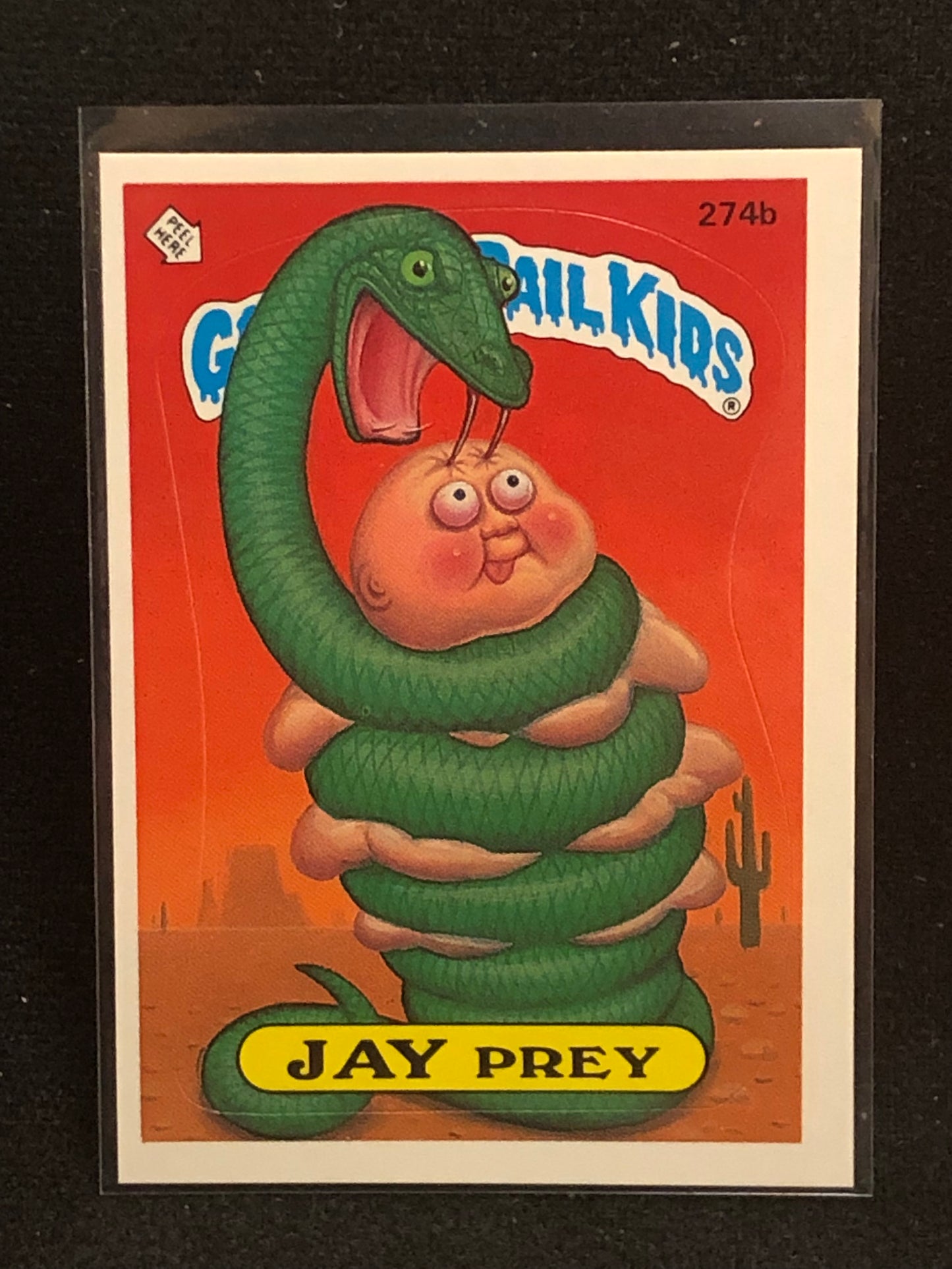 Garbage Pail Kids Original Series 7 (os7) 274b Jay Prey