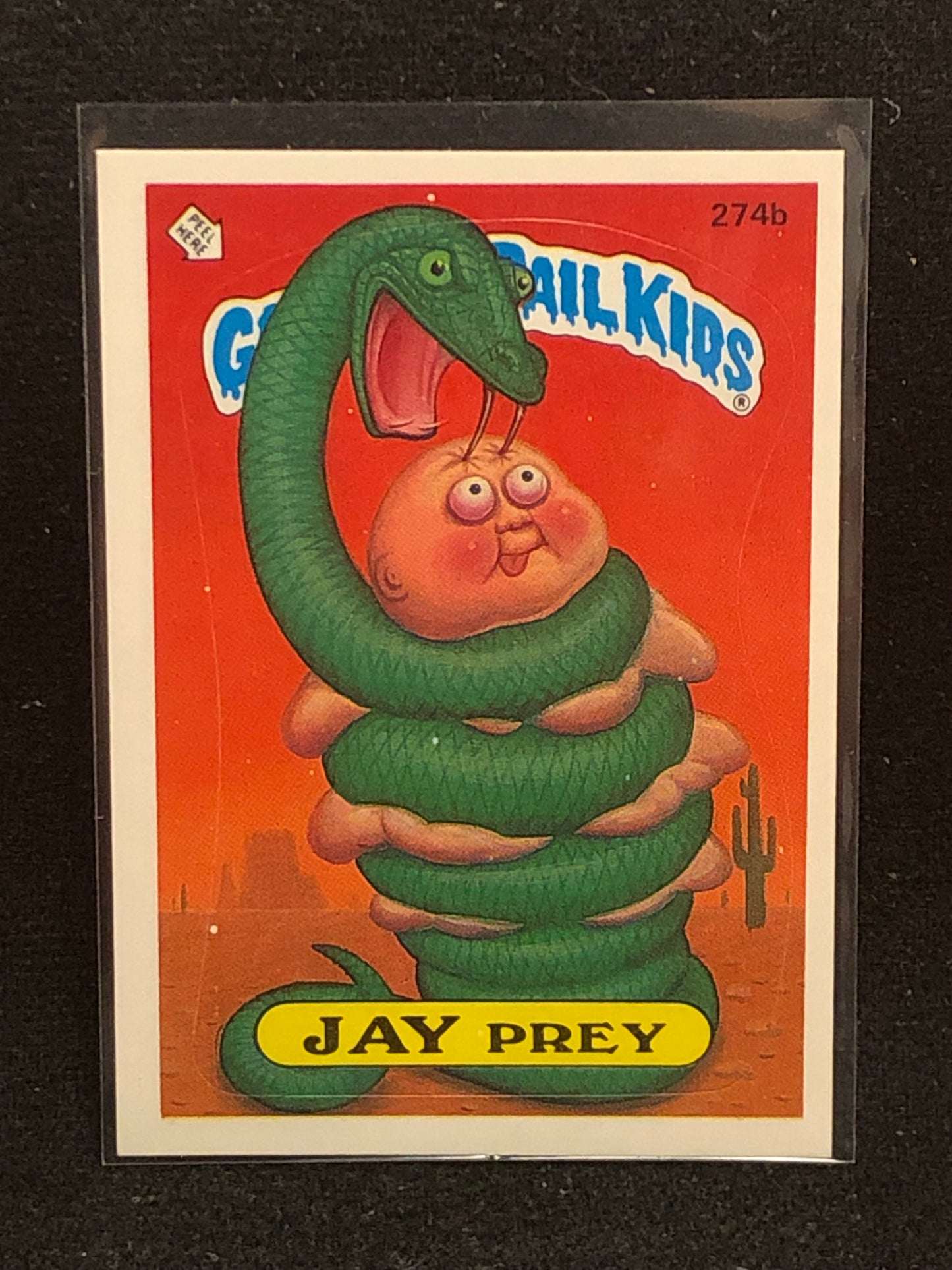 Garbage Pail Kids Original Series 7 (os7) 274b Jay Prey