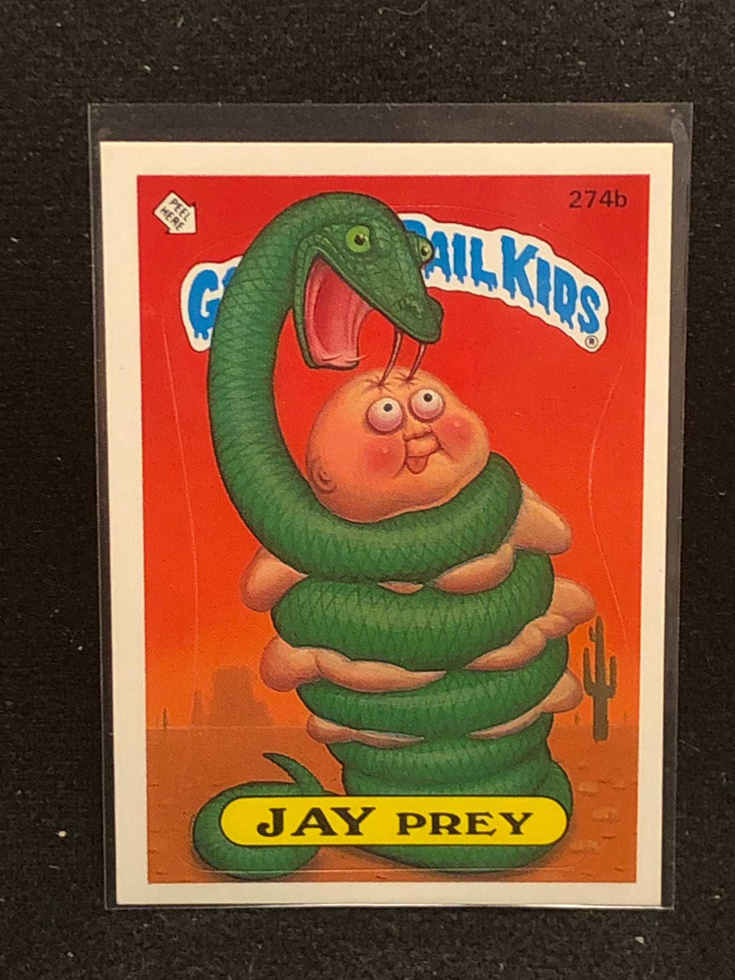 Garbage Pail Kids Original Series 7 (os7) 274b Jay Prey