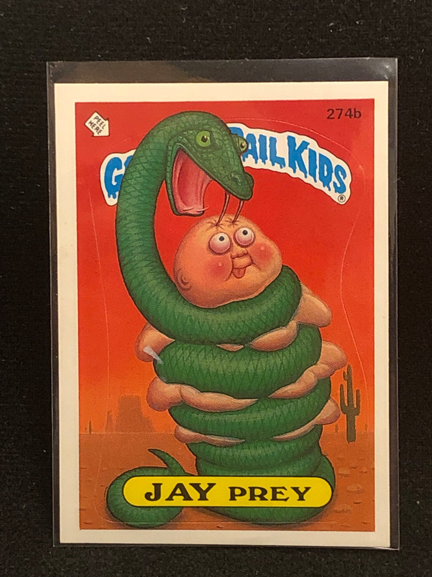 Garbage Pail Kids Original Series 7 (os7) 274b Jay Prey