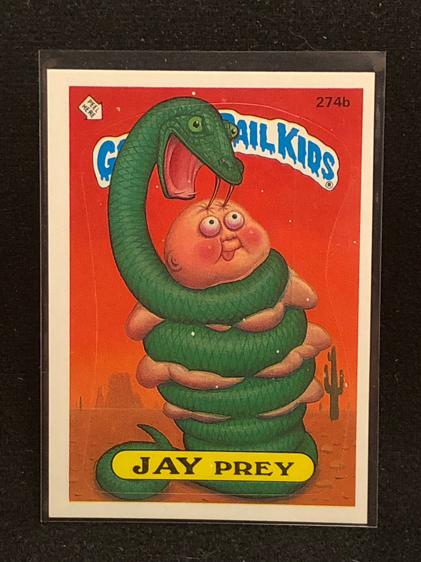 Garbage Pail Kids Original Series 7 (os7) 274b Jay Prey