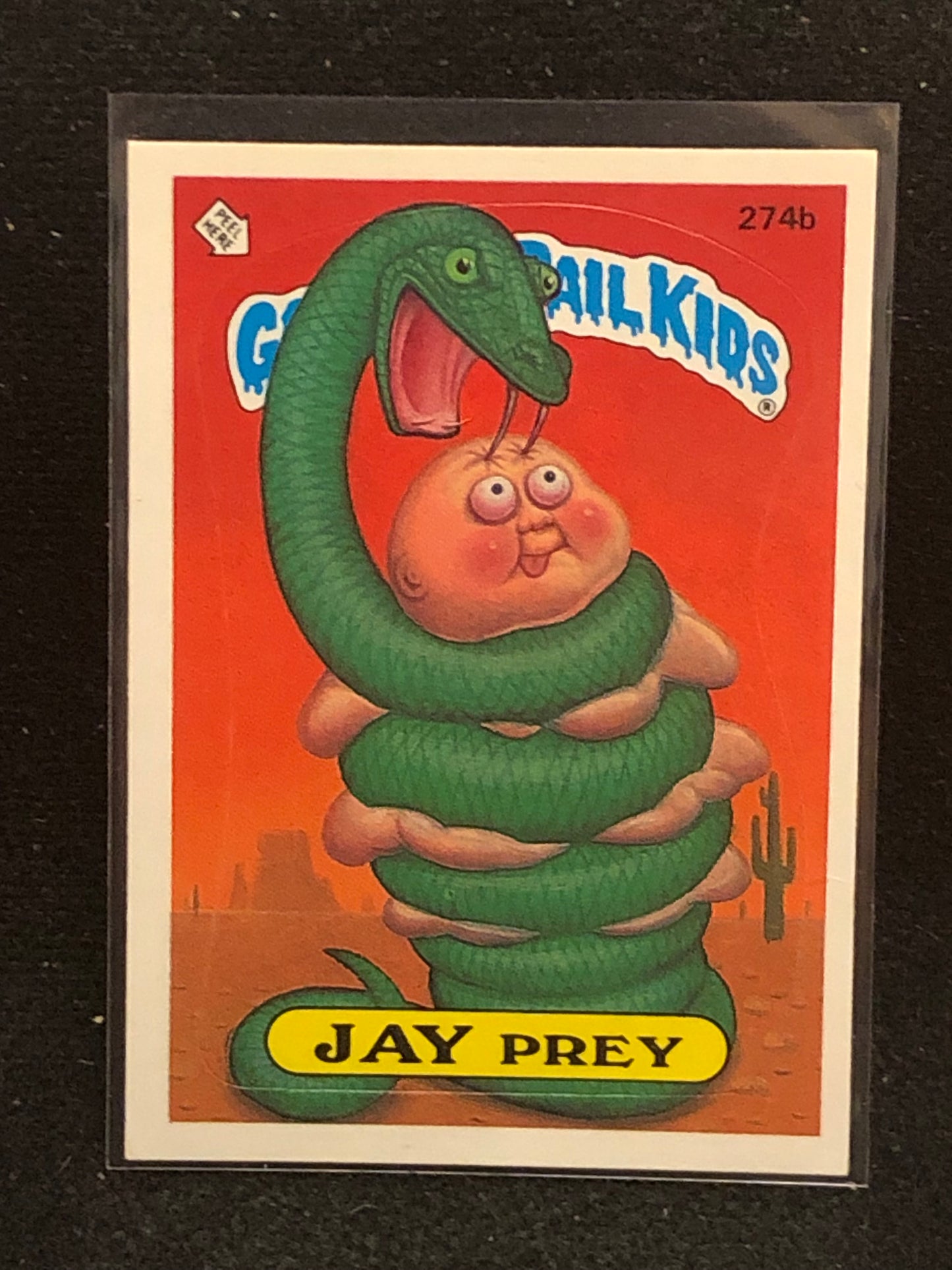 Garbage Pail Kids Original Series 7 (os7) 274b Jay Prey