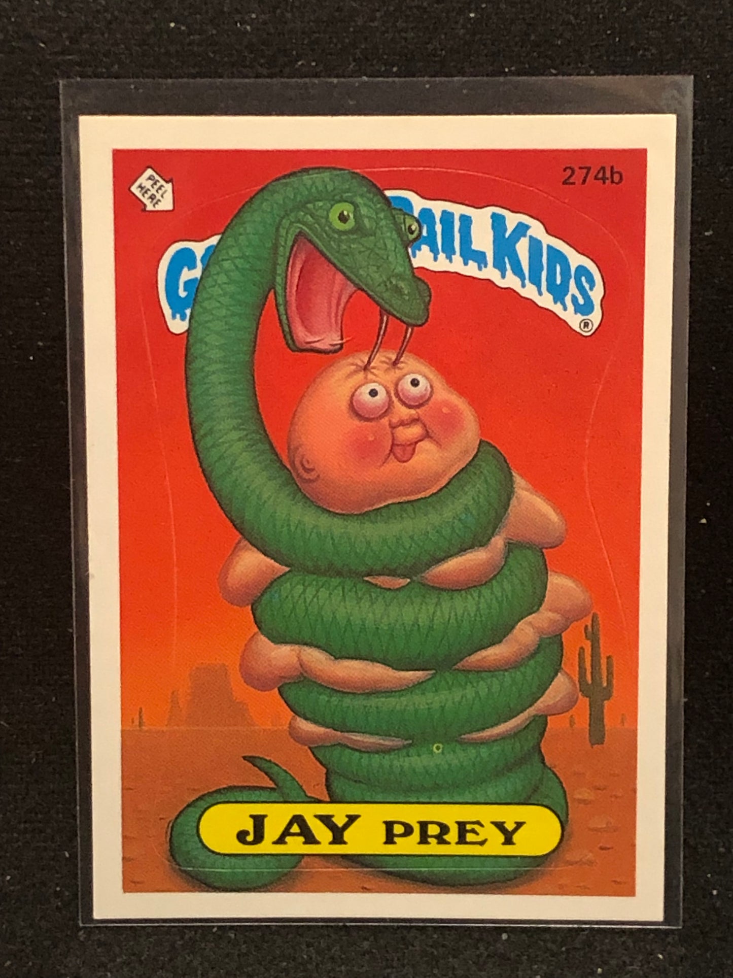 Garbage Pail Kids Original Series 7 (os7) 274b Jay Prey