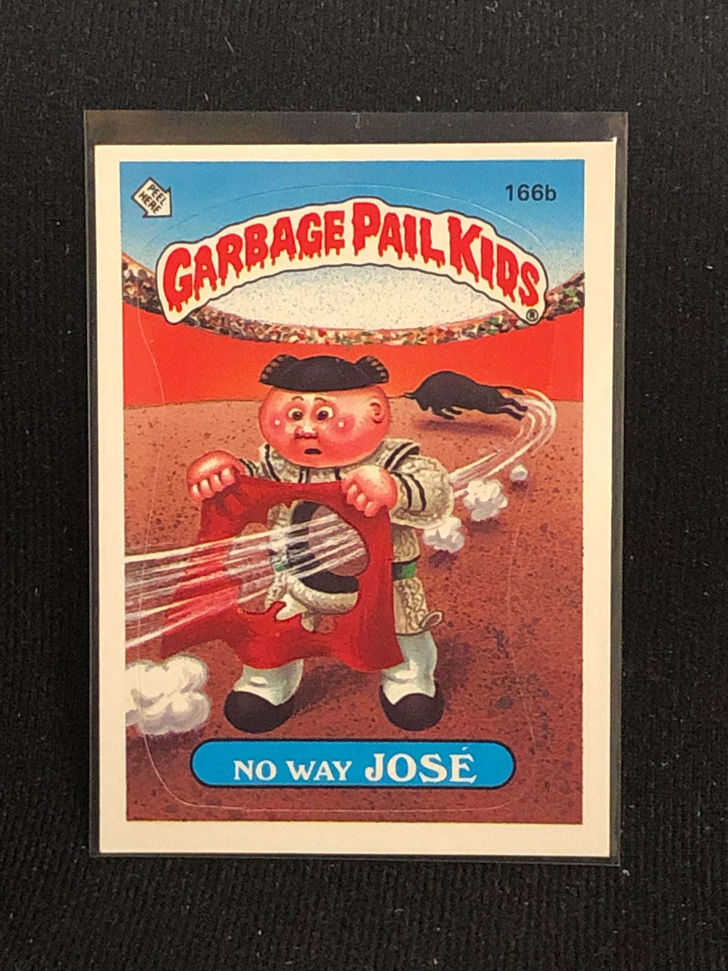 Garbage Pail Kids Original Series 4 (os4) 166b No Way Jose