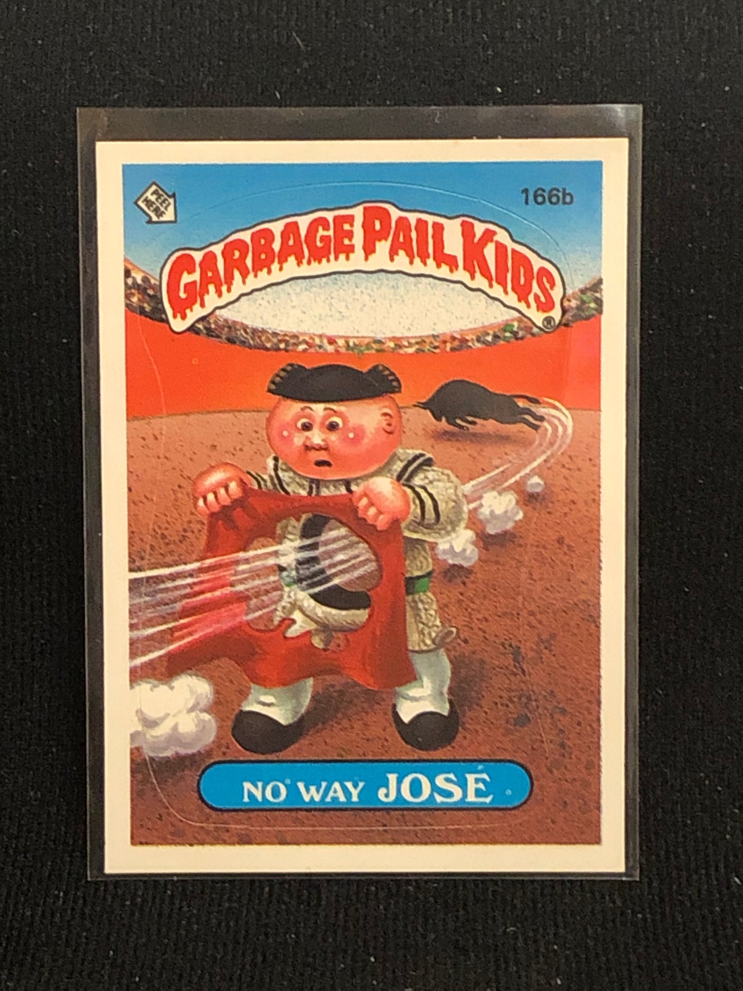 Garbage Pail Kids Original Series 4 (os4) 166b No Way Jose