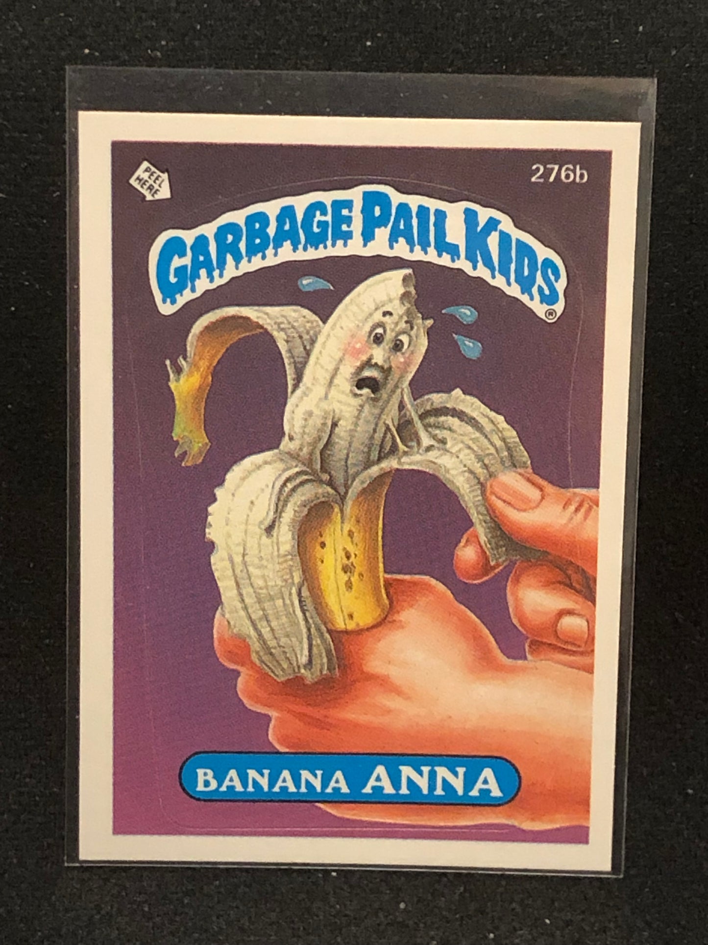 Garbage Pail Kids Original Series 7 (os7) 276b Banana Anna