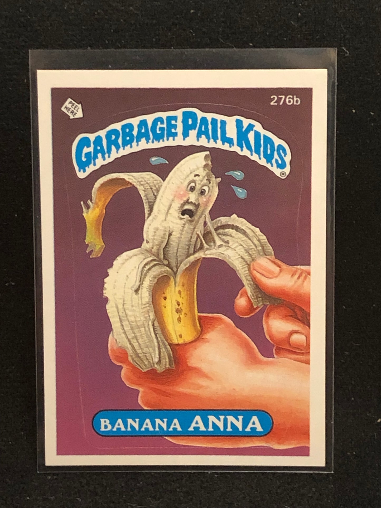 Garbage Pail Kids Original Series 7 (os7) 276b Banana Anna