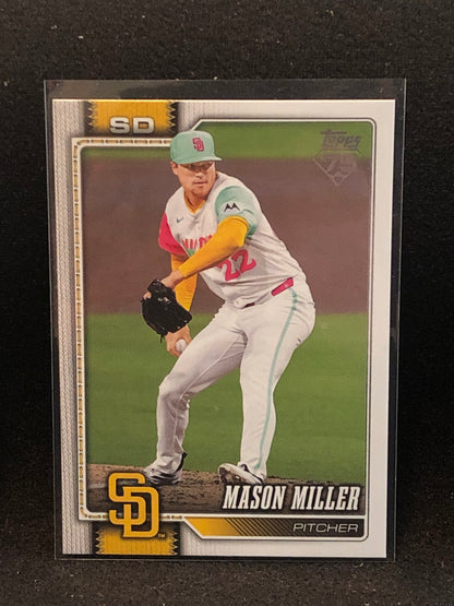 2026 Topps Series 1 Baseball U-PICK Base Singles #1-250