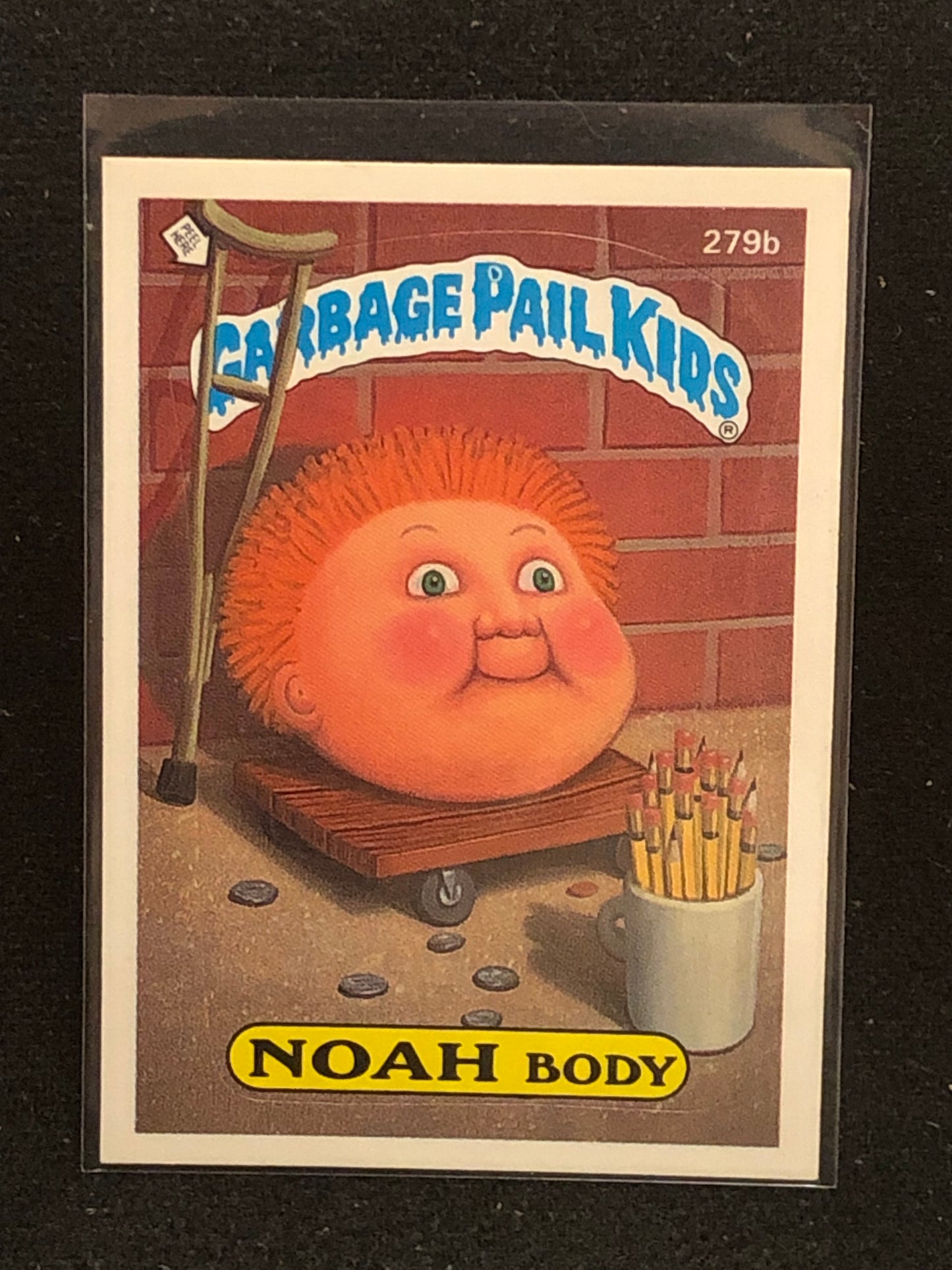 Garbage Pail Kids Original Series 7 (os7) 279b Noah Body