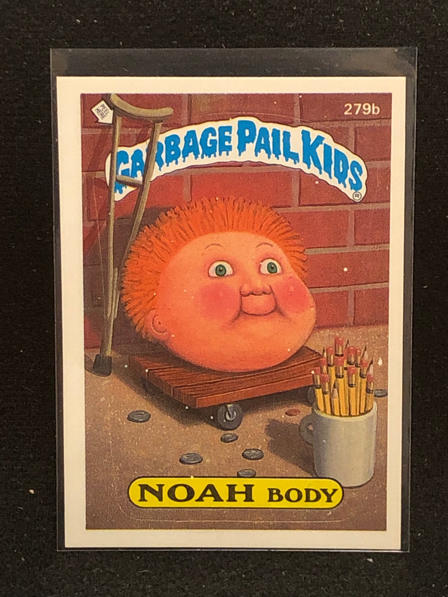 Garbage Pail Kids Original Series 7 (os7) 279b Noah Body